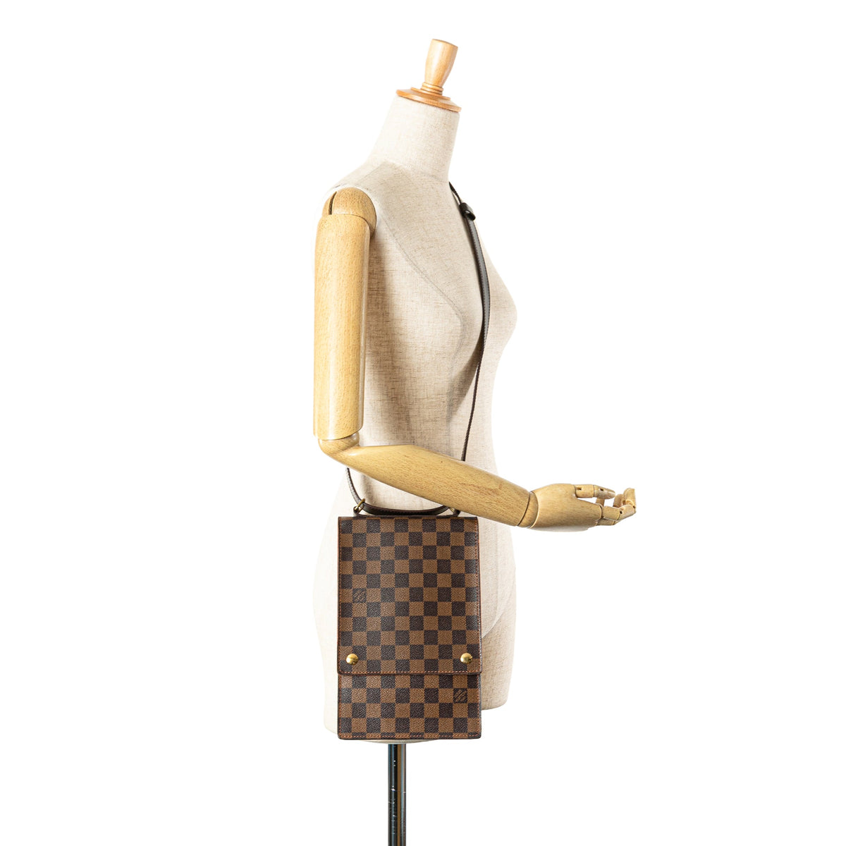 Louis Vuitton Damier Ebene Portobello — Brown