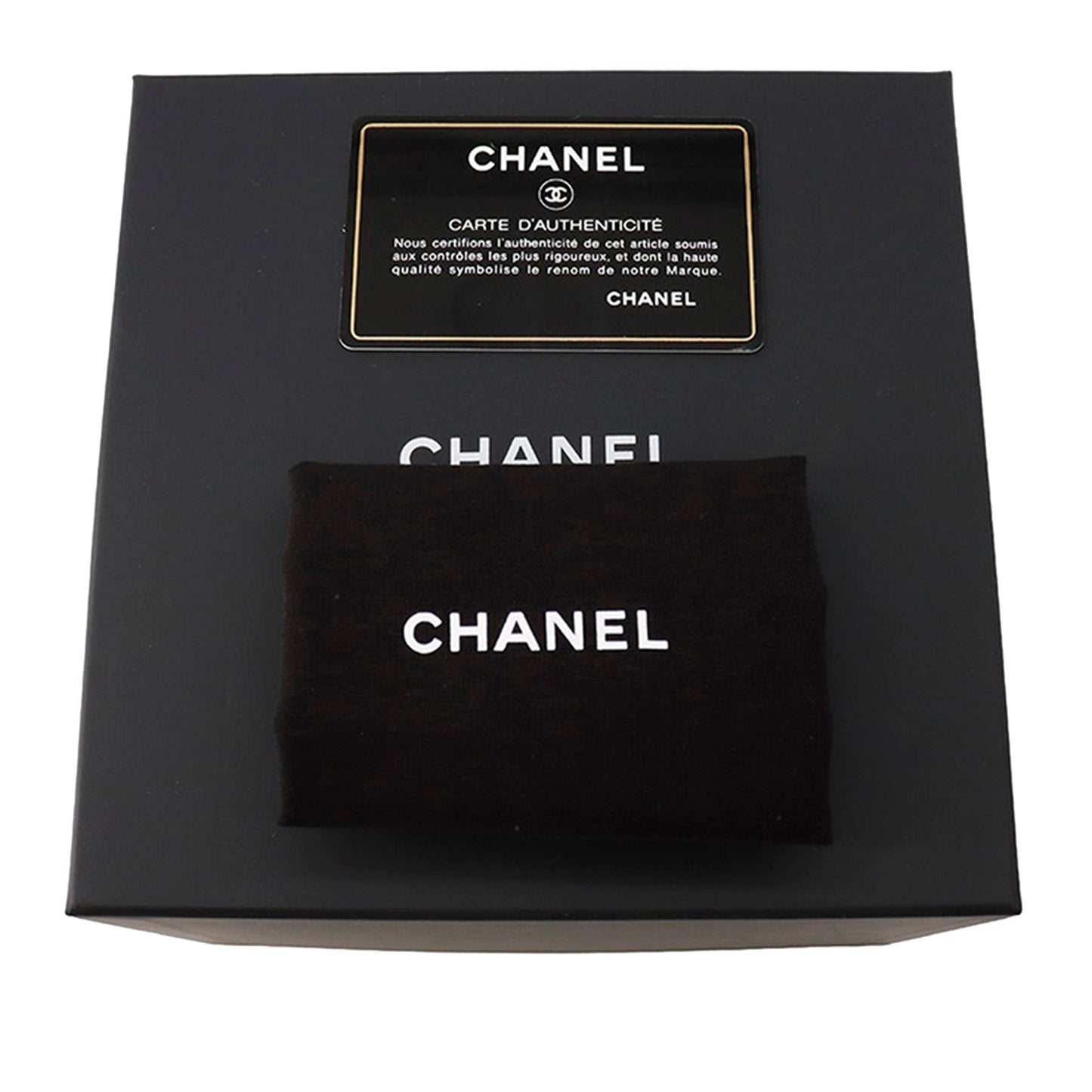 Chanel Mini Quilted Lambskin Pearl Crush Vanity Case With Chain