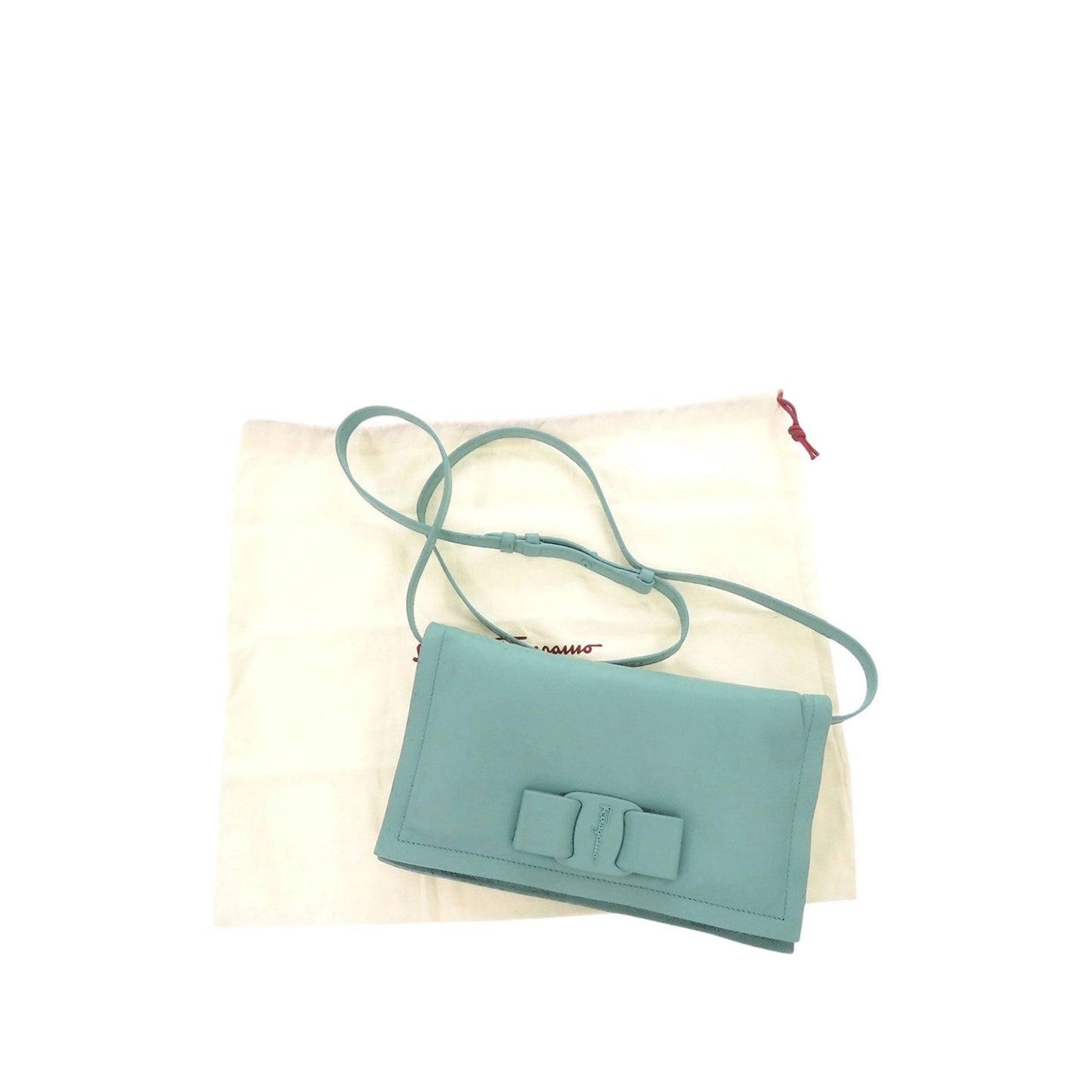 Ferragamo Mini Padded Leather Viva Bow Crossbody