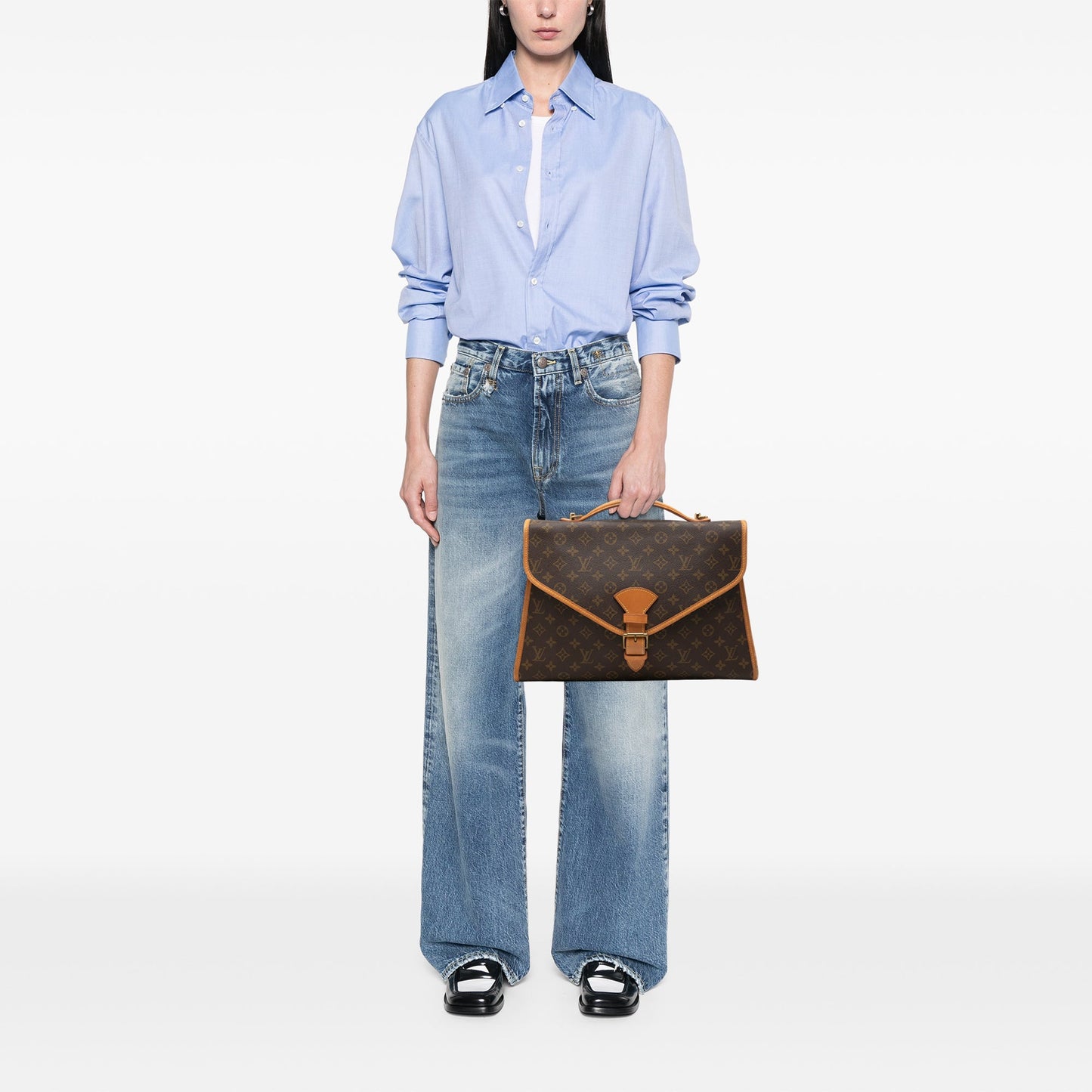 Louis Vuitton Monogram Beverly Briefcase MM