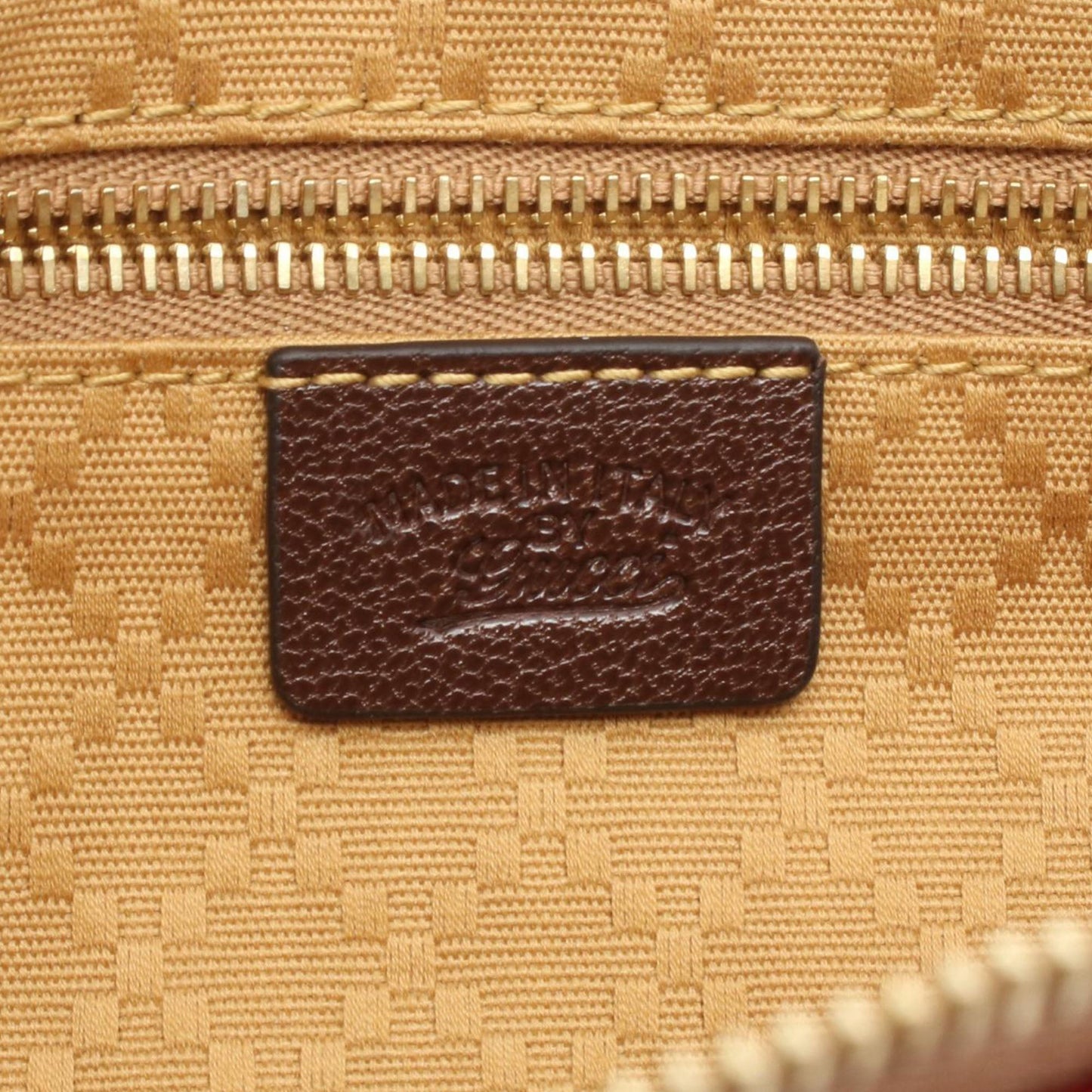 Gucci Small GG Canvas Web Lunetta Satchel