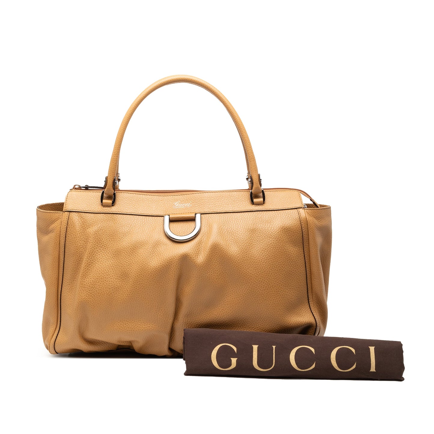 Gucci Calfskin Abbey D Ring Tote