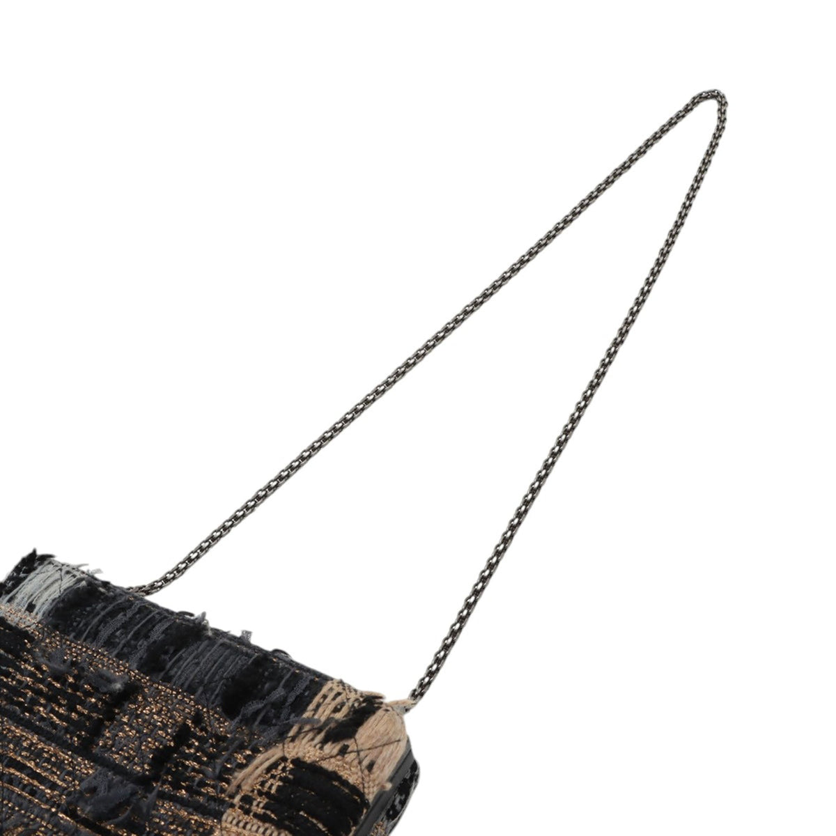 Chanel Multicolor Tweed Quadrato Box Crossbody Bag