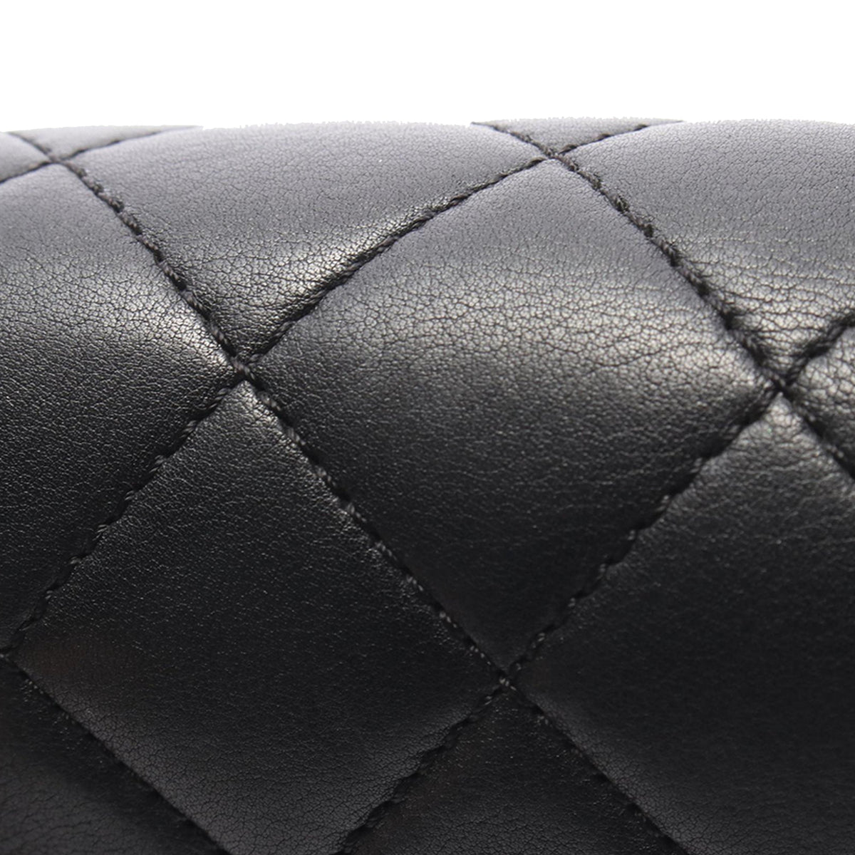 Chanel Small Quilted Calfskin Underline Flap — Black
