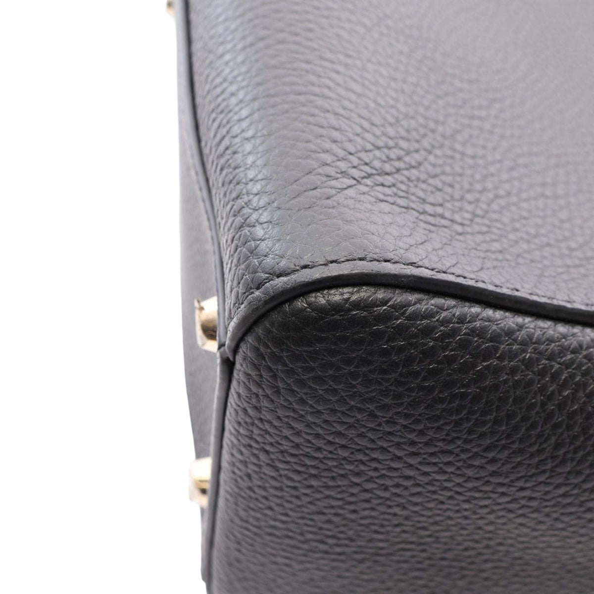 Dior Large Leather Diorissimo Satchel — Black