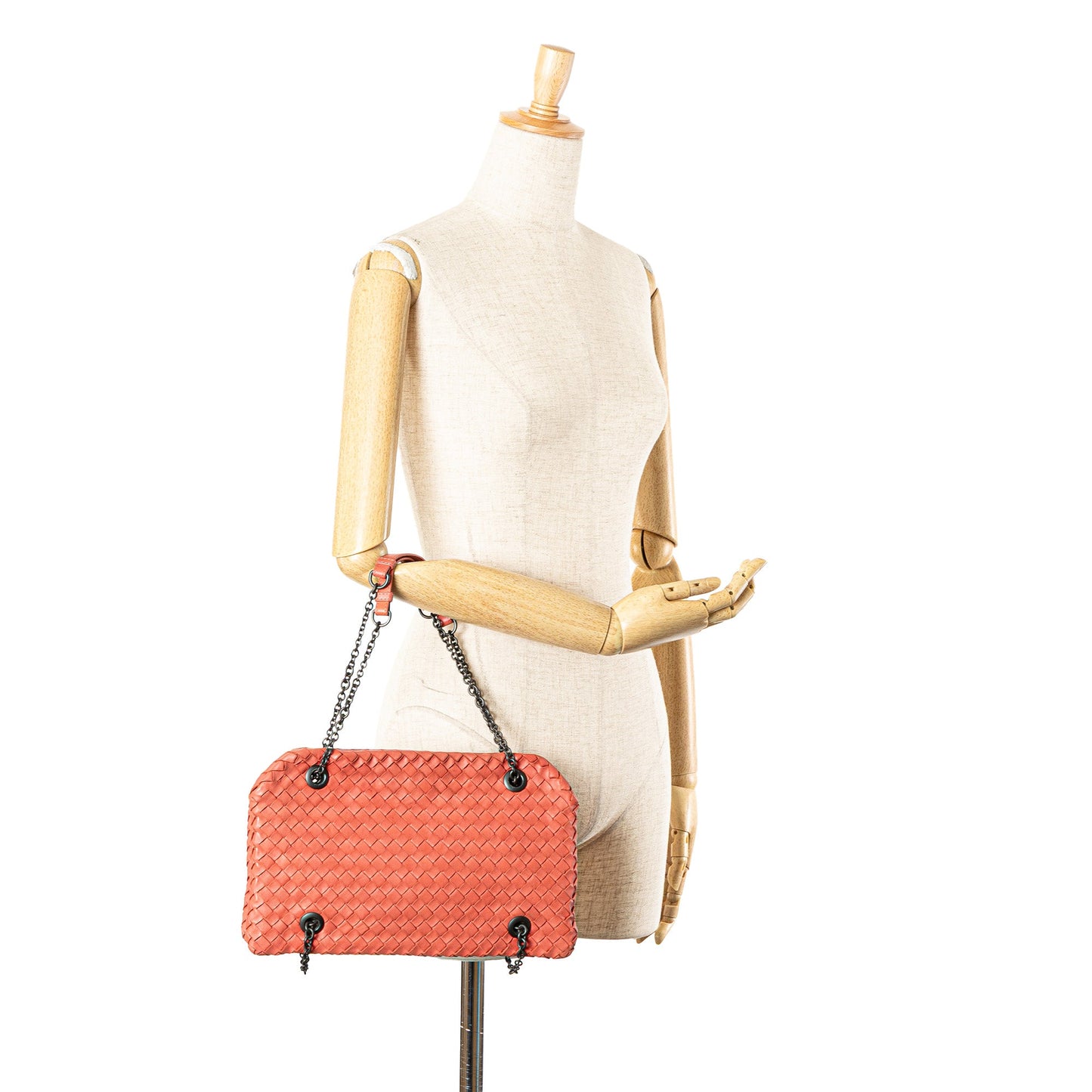 Bottega Veneta Nappa Intrecciato Duo Shoulder Bag