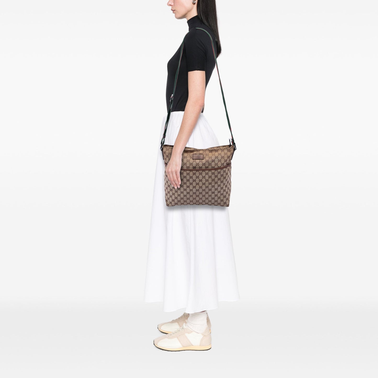 Gucci GG Canvas Web Crossbody