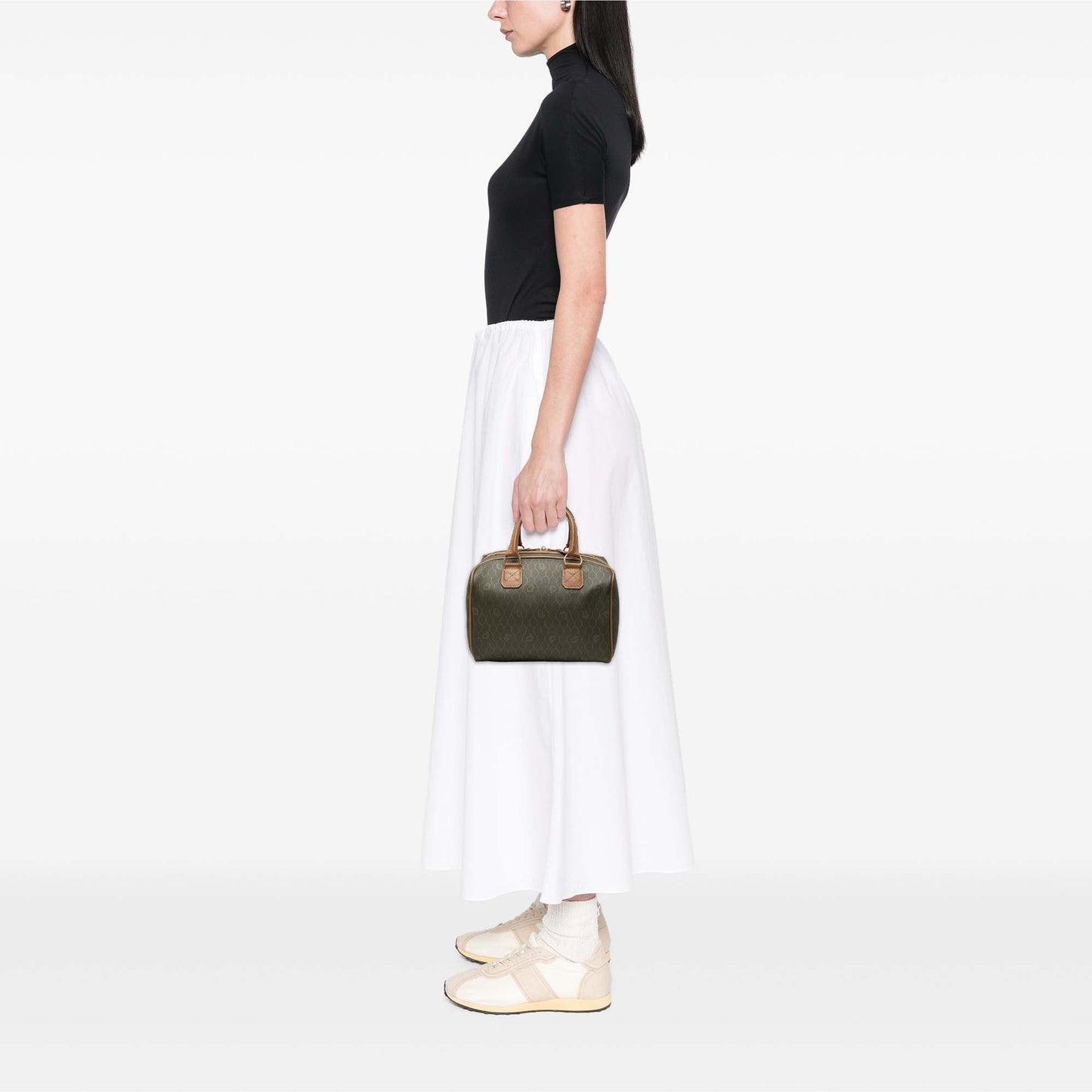 Dior Honeycomb Coated Canvas Boston Bag