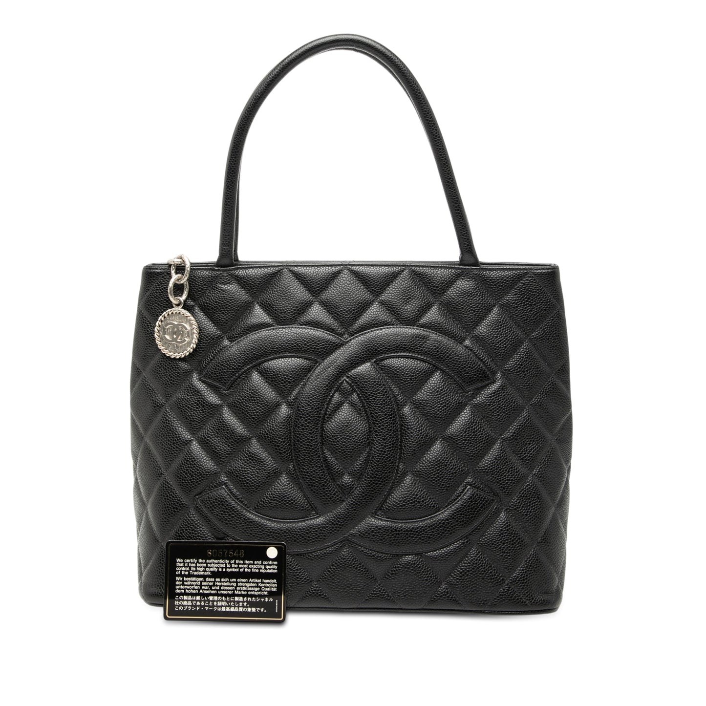 Chanel Caviar Medallion Tote