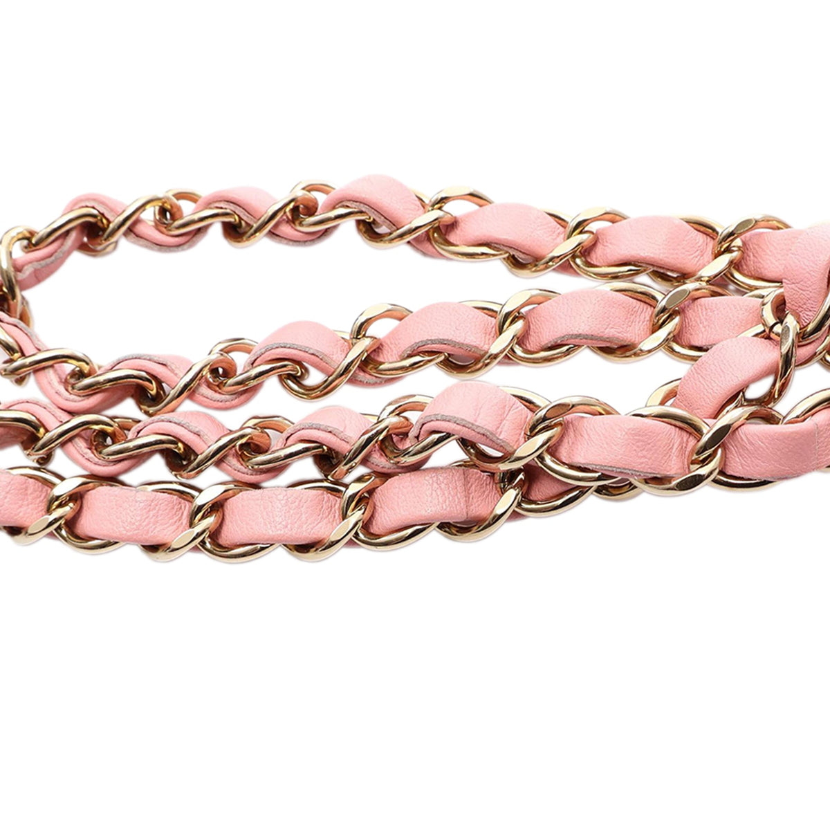 Chanel Mini Rectangular Tweed Single Flap — Pink