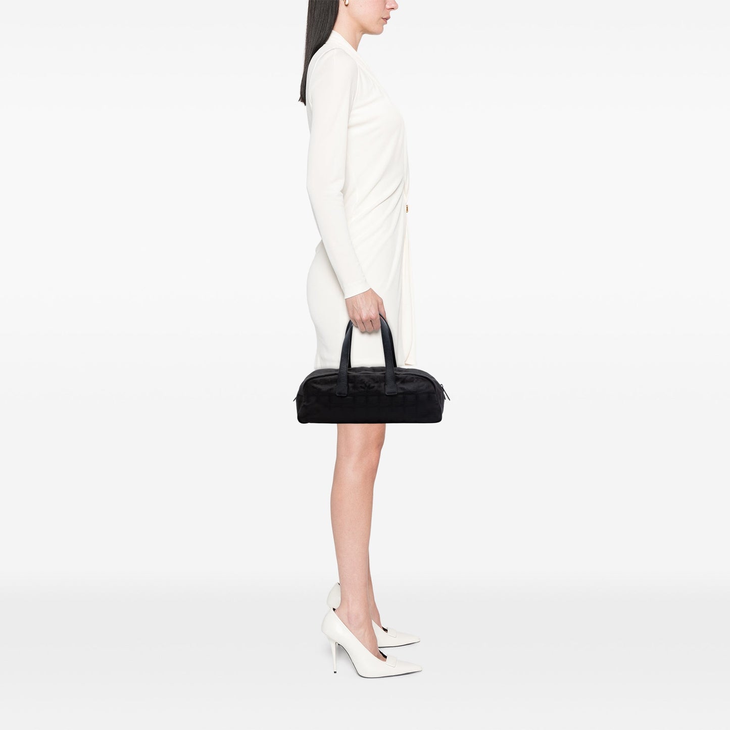 Chanel New Travel Line Nylon Handbag