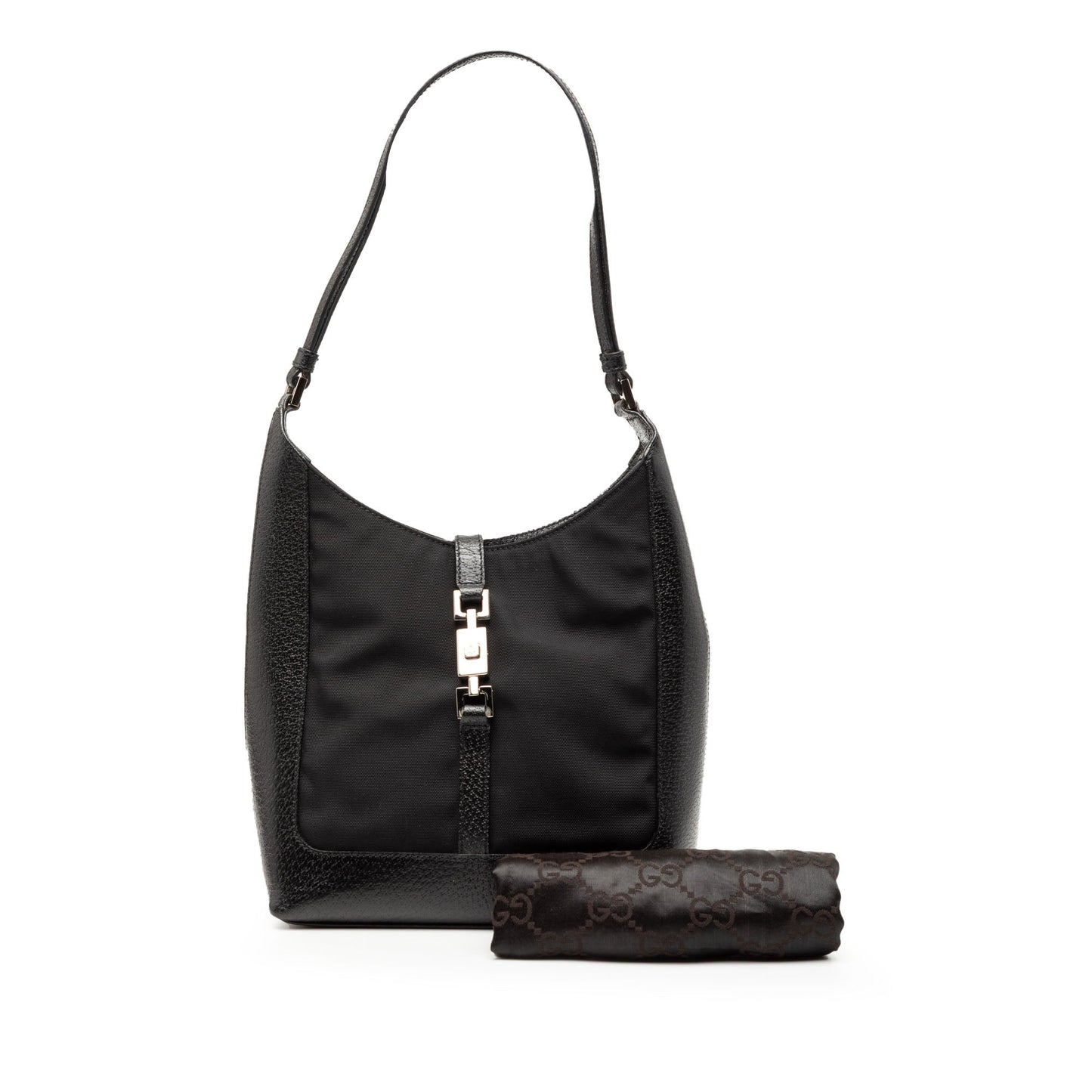 Gucci Canvas Jackie Shoulder Bag