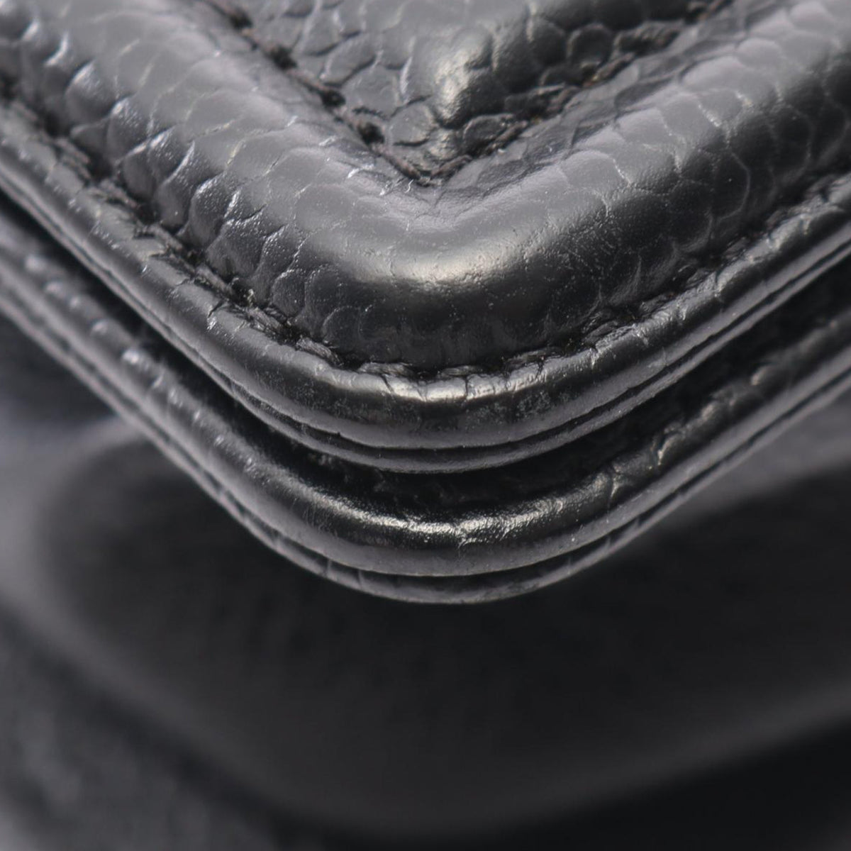 Chanel Small Chevron Caviar Boy Flap