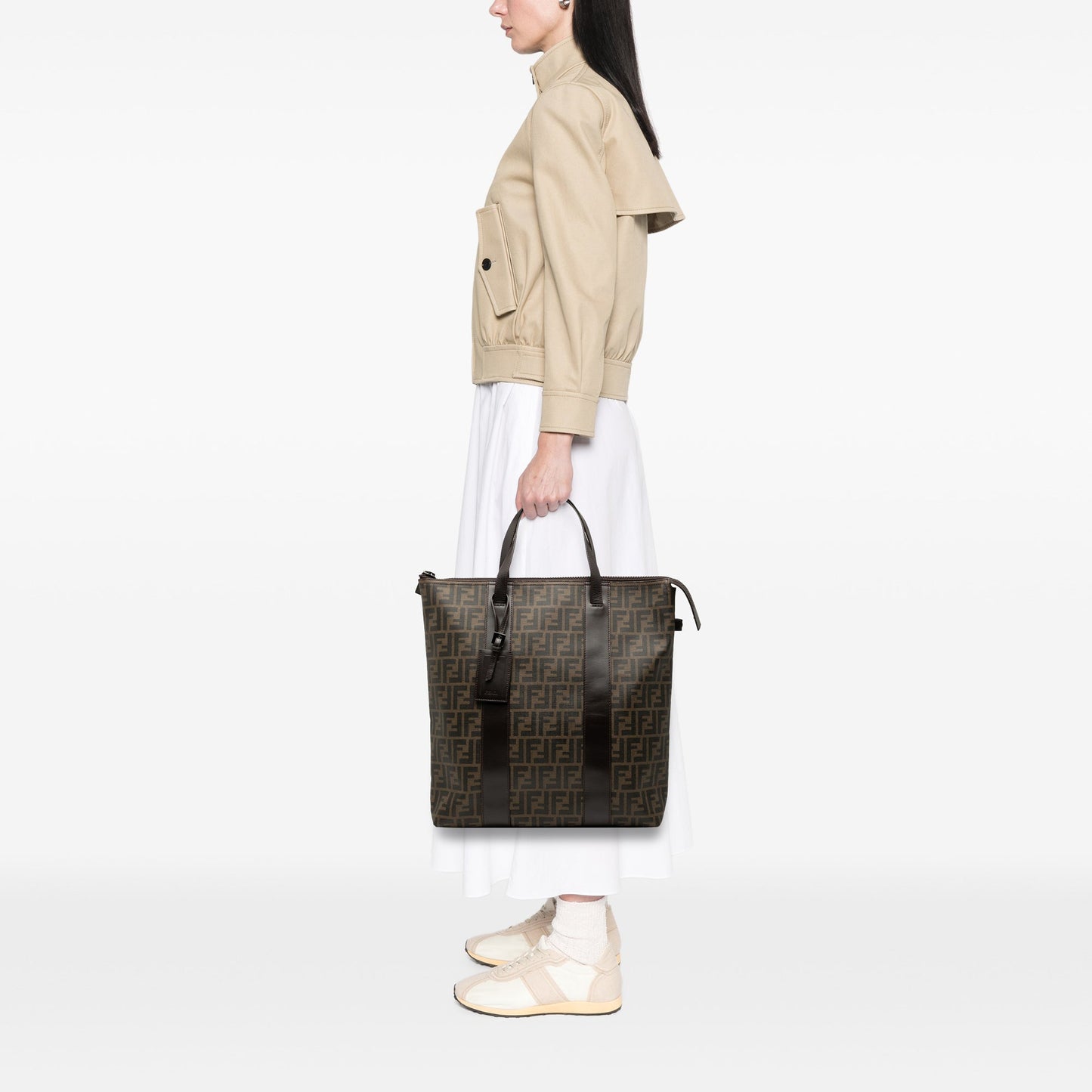 Fendi Zucca Spalmati Tote