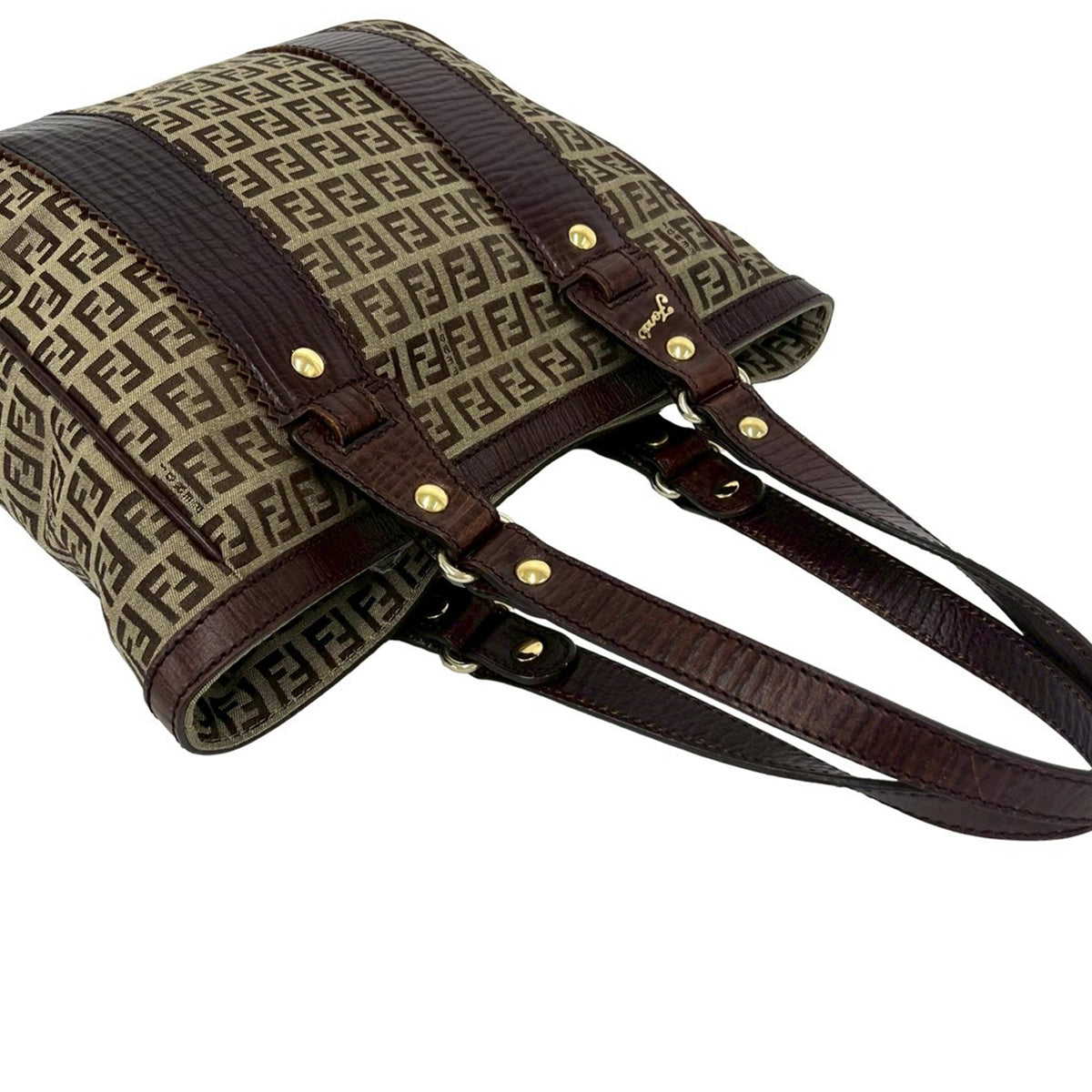 Fendi Zucchino Canvas Tote