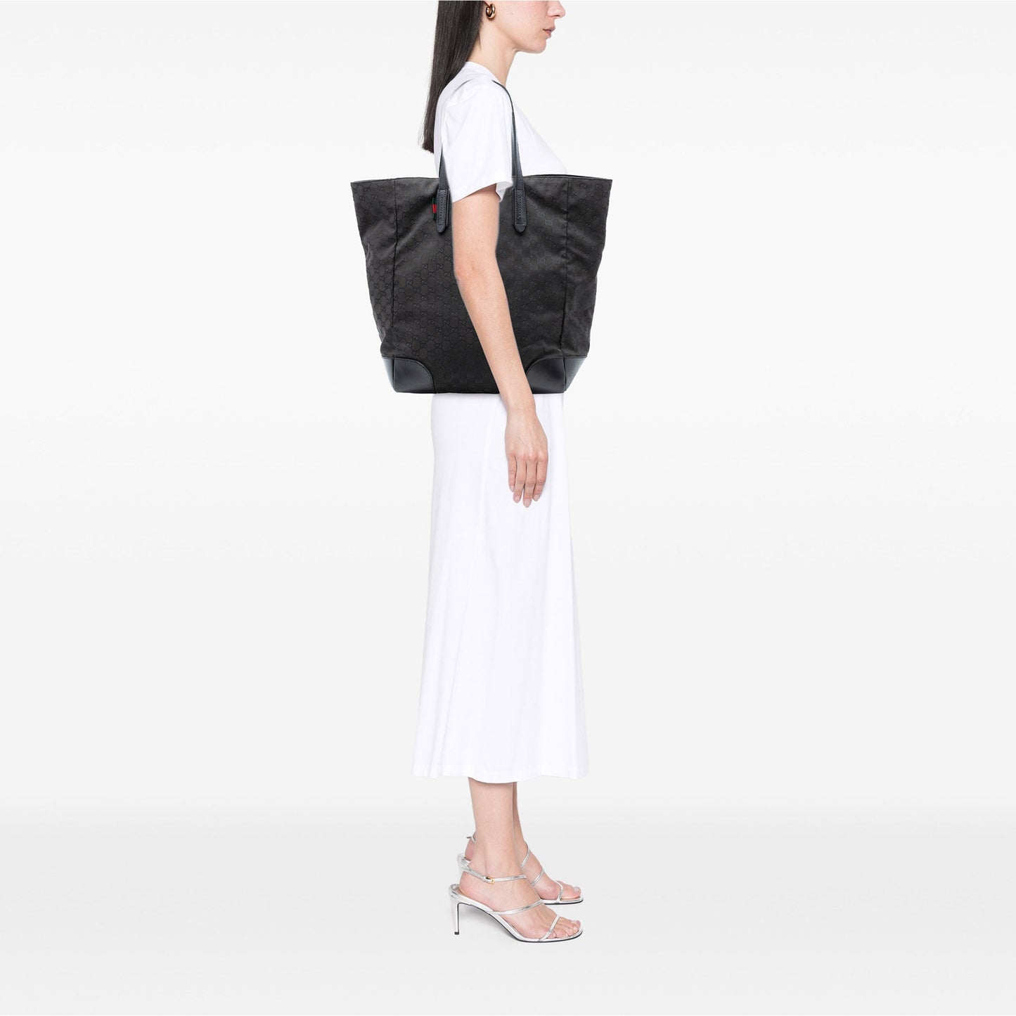 Gucci GG Nylon Web Tote