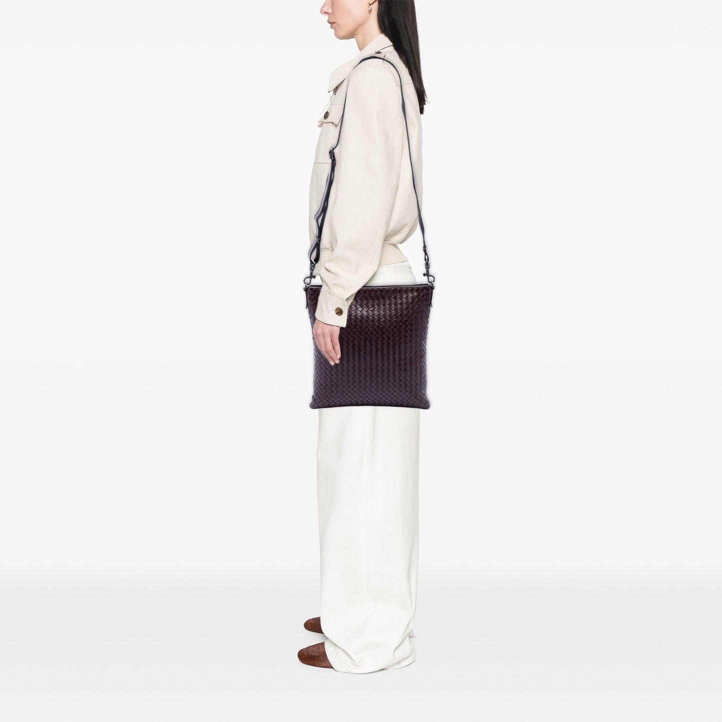 Bottega Veneta Nappa Intrecciato VN Crossbody
