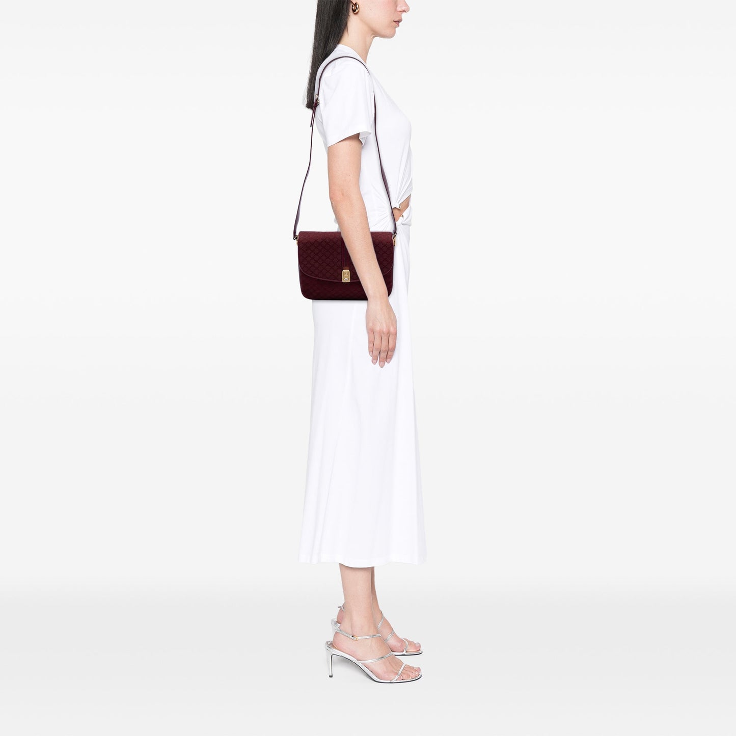Celine Macadam Coated Canvas Crossbody