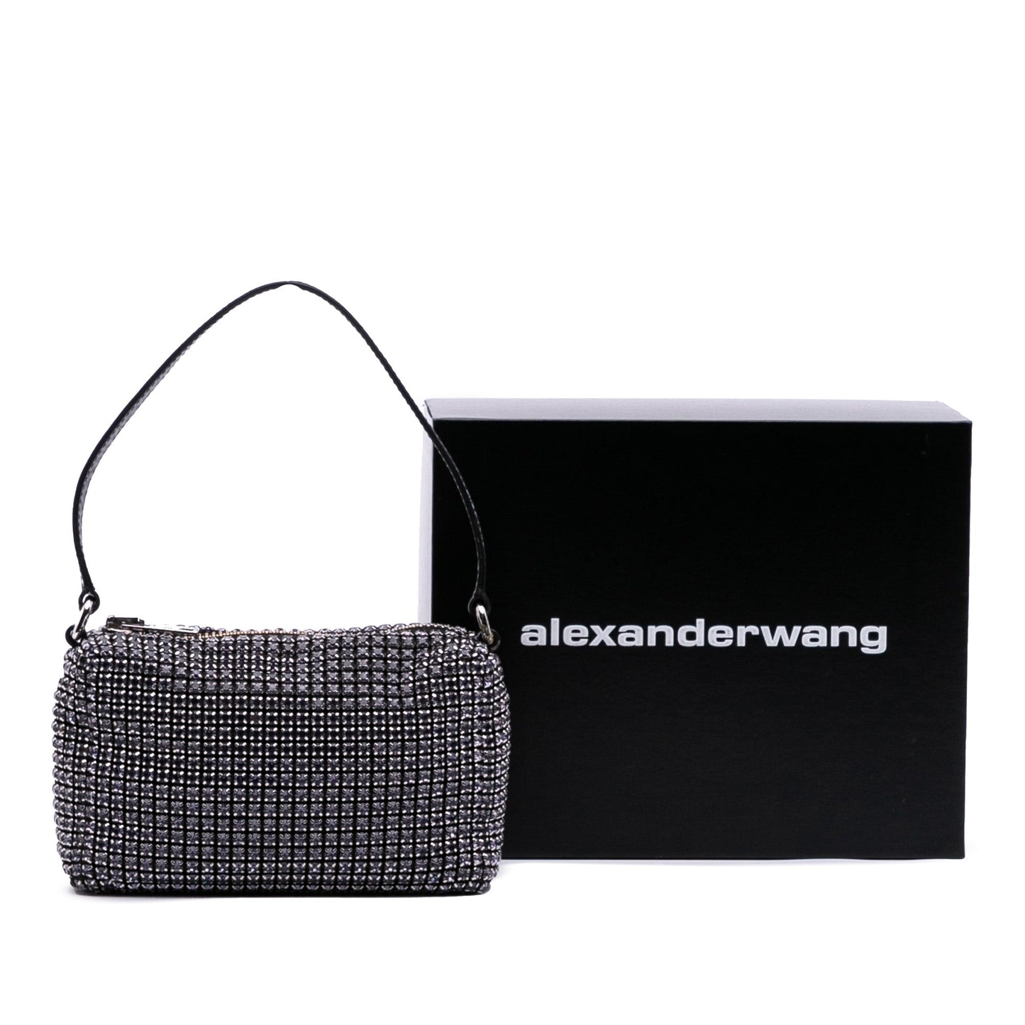 Alexander Wang Mesh Crystal Heiress Pouch