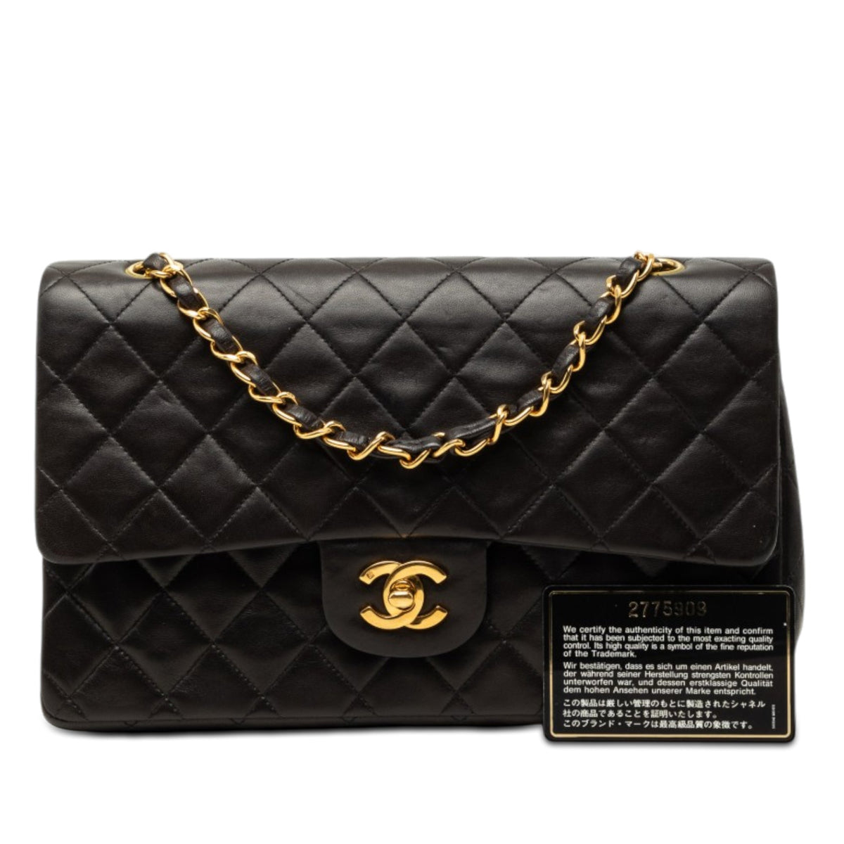 Chanel Medium Classic Lambskin Double Flap