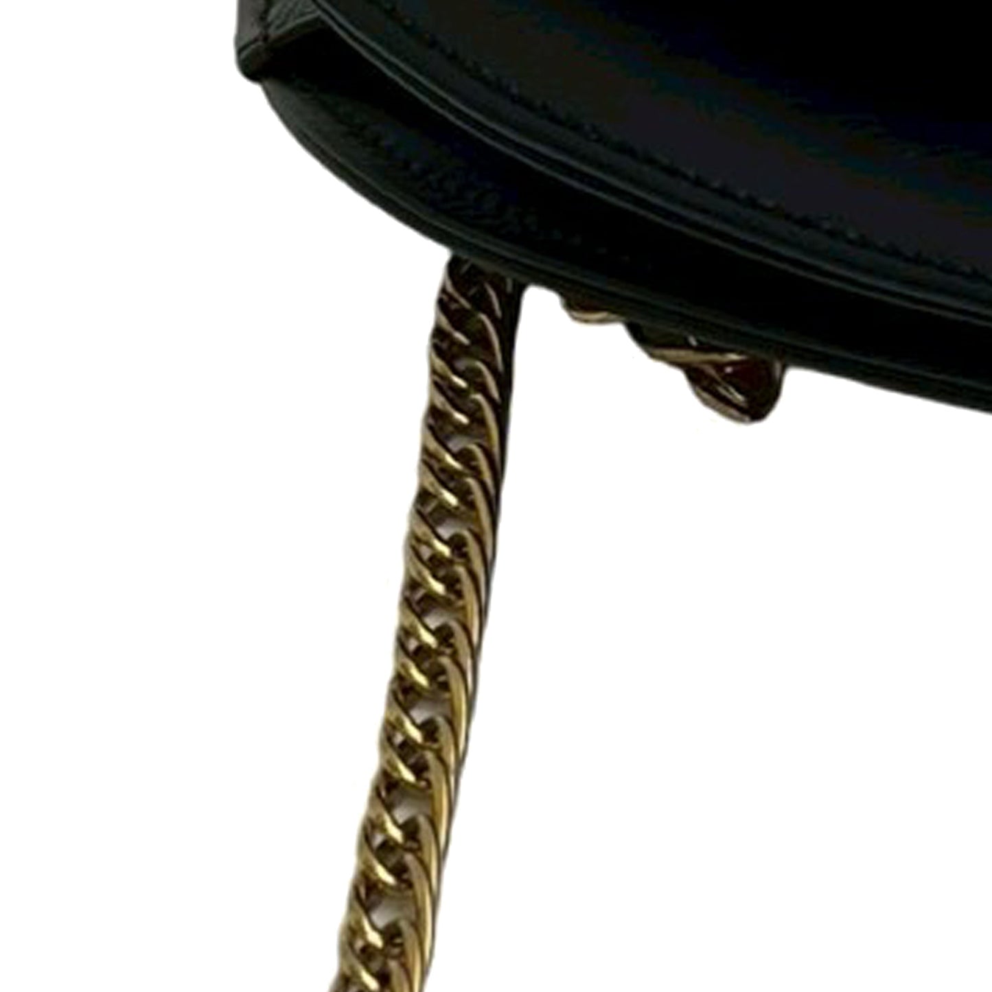 Cartier Leather Sapphire Chain Crossbody