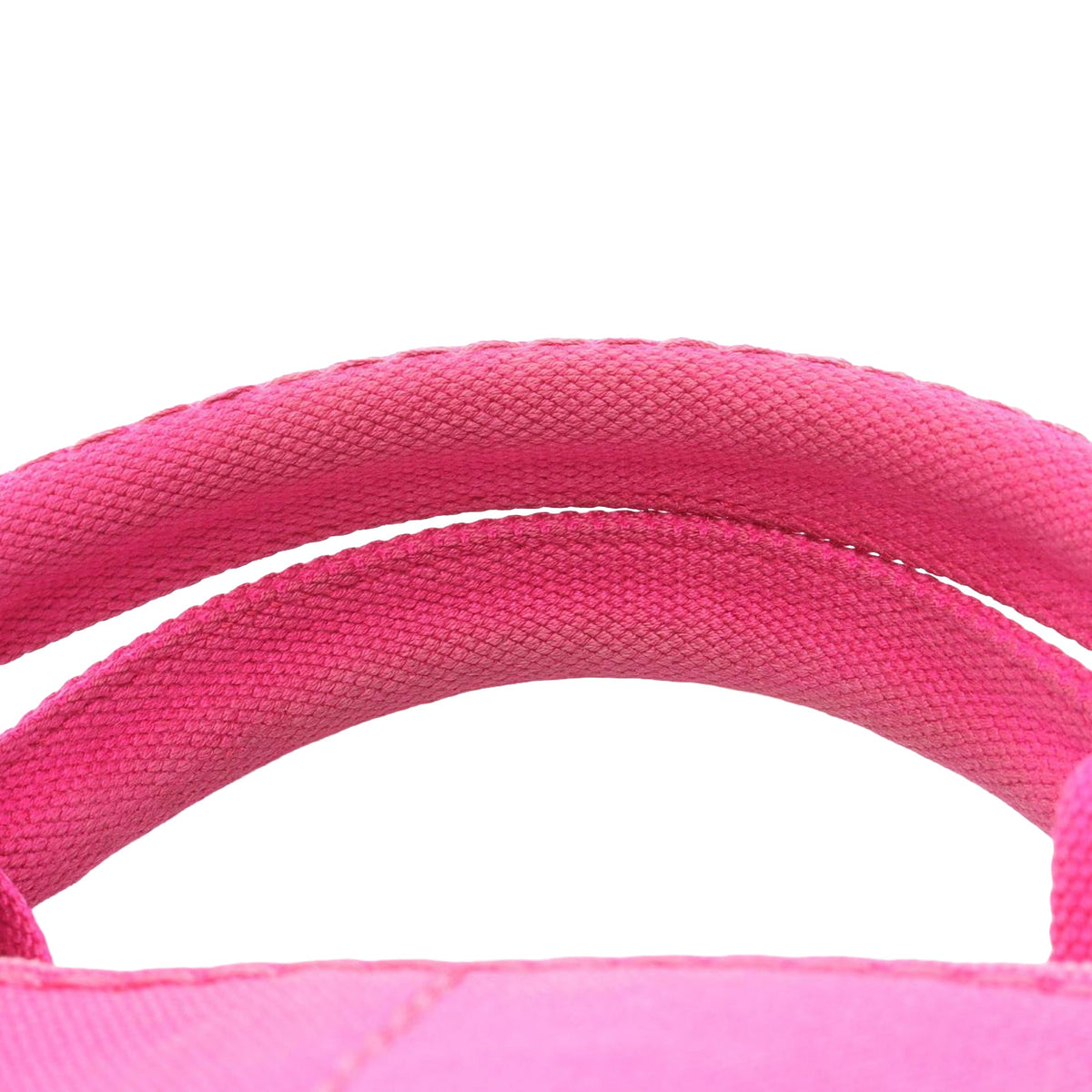 Prada Small Canvas Canapa Logo Tote — Pink