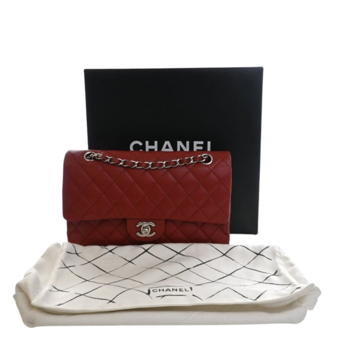 Chanel Medium Classic Caviar Double Flap