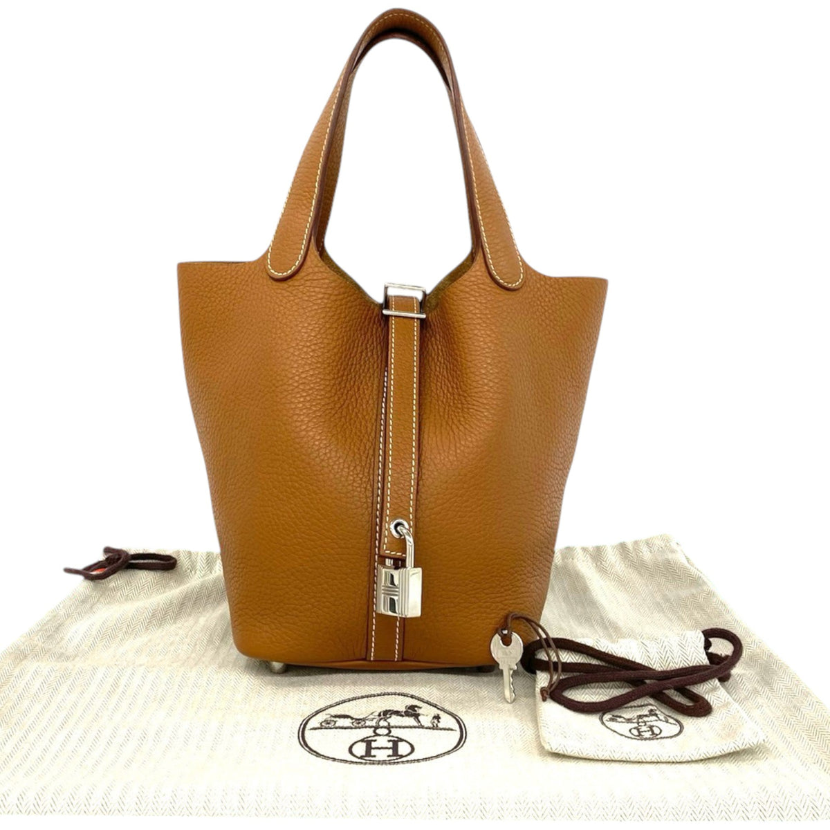Hermès Clemence Picotin Lock 18