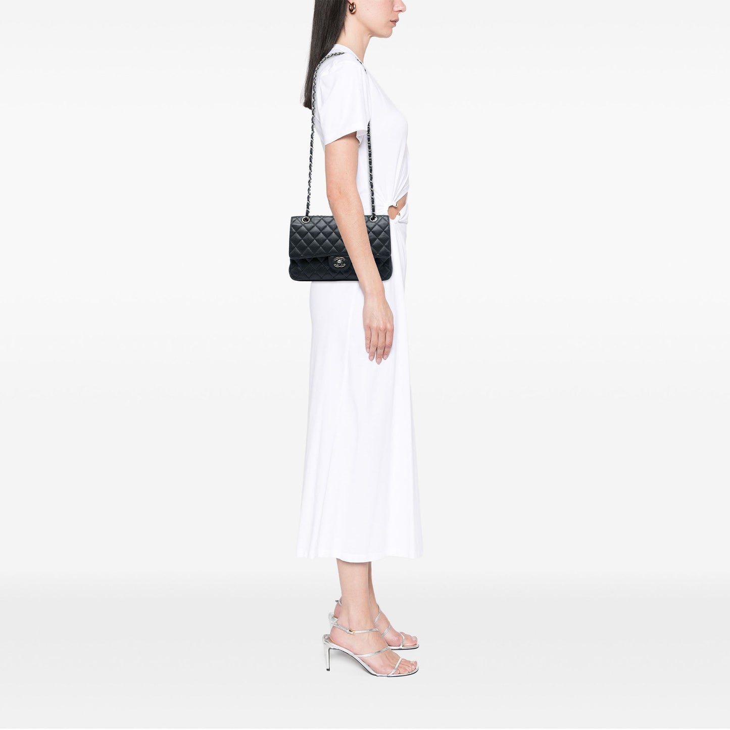 Chanel Medium Classic Caviar Double Flap
