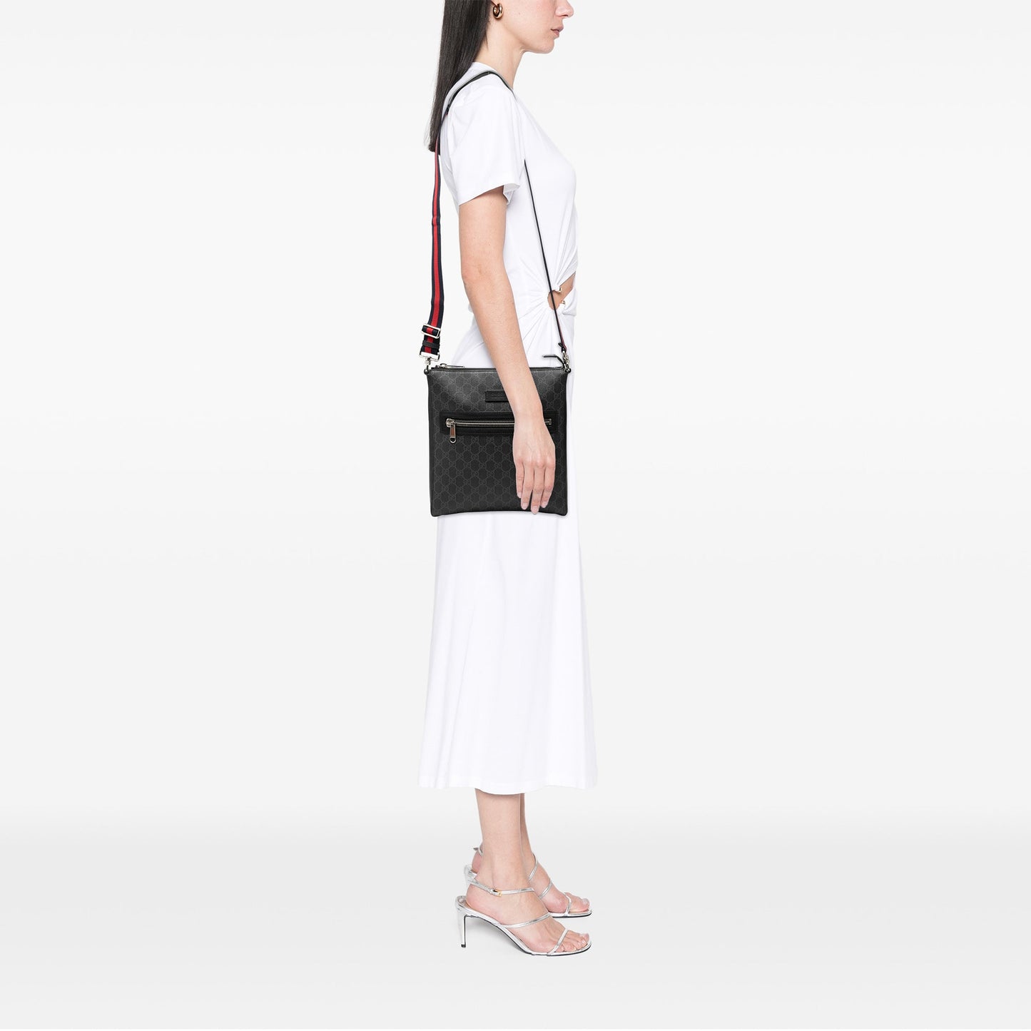 Medium GG Supreme Web Messenger Bag