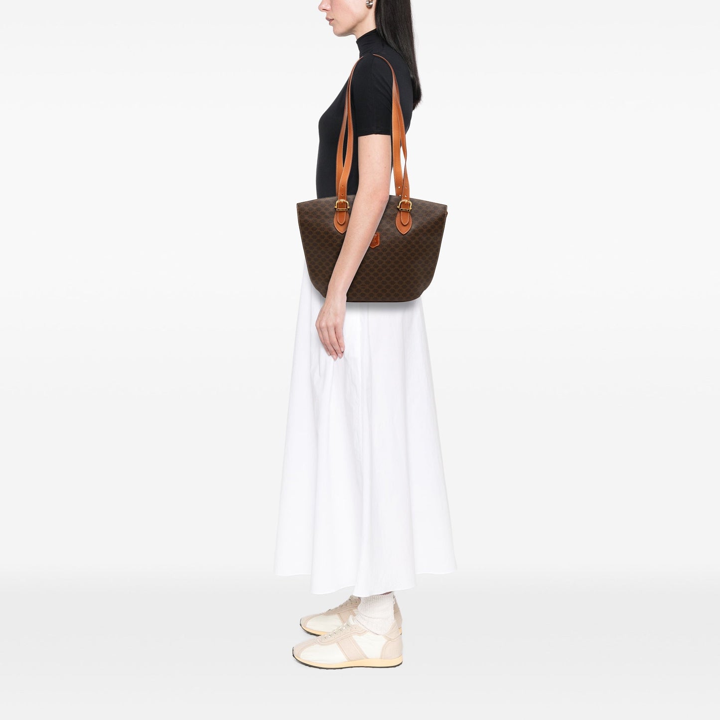 Celine Macadam Coated Canvas Tote
