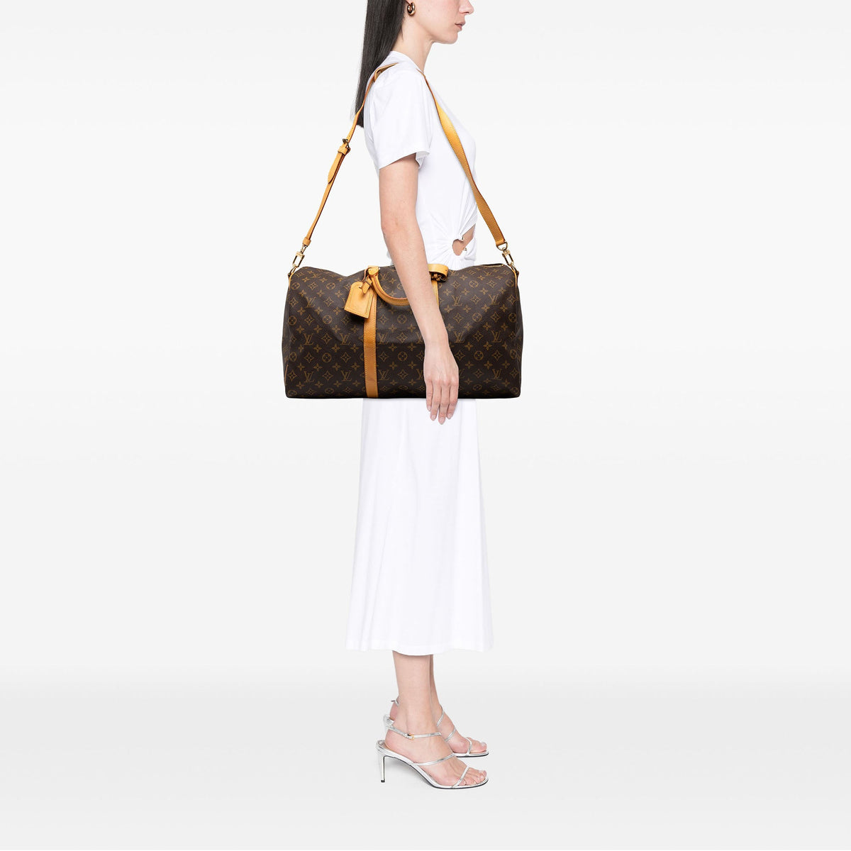 Louis Vuitton Monogram Keepall Bandouliere 50 — Brown