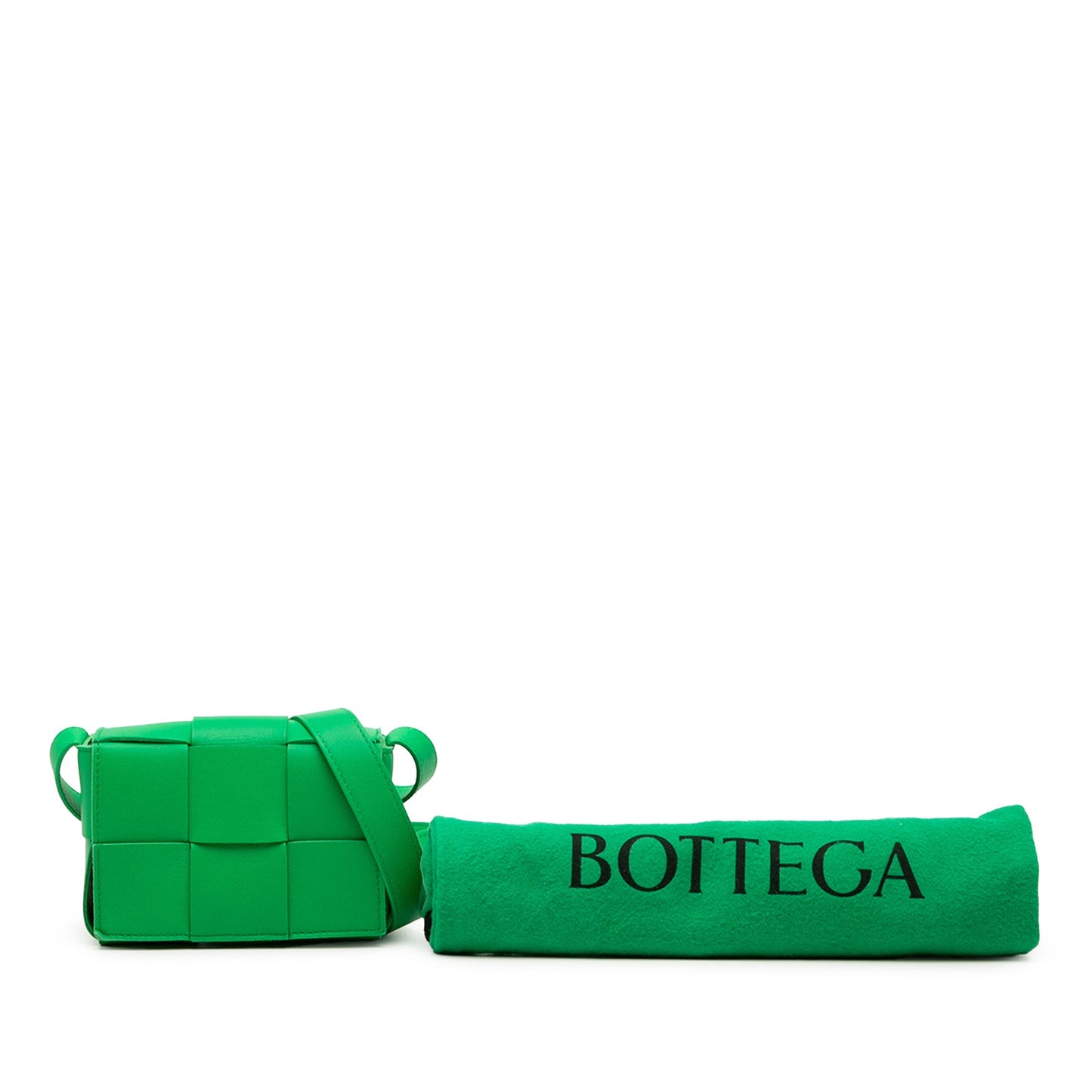 Candy Nappa Intrecciato Cassette Crossbody