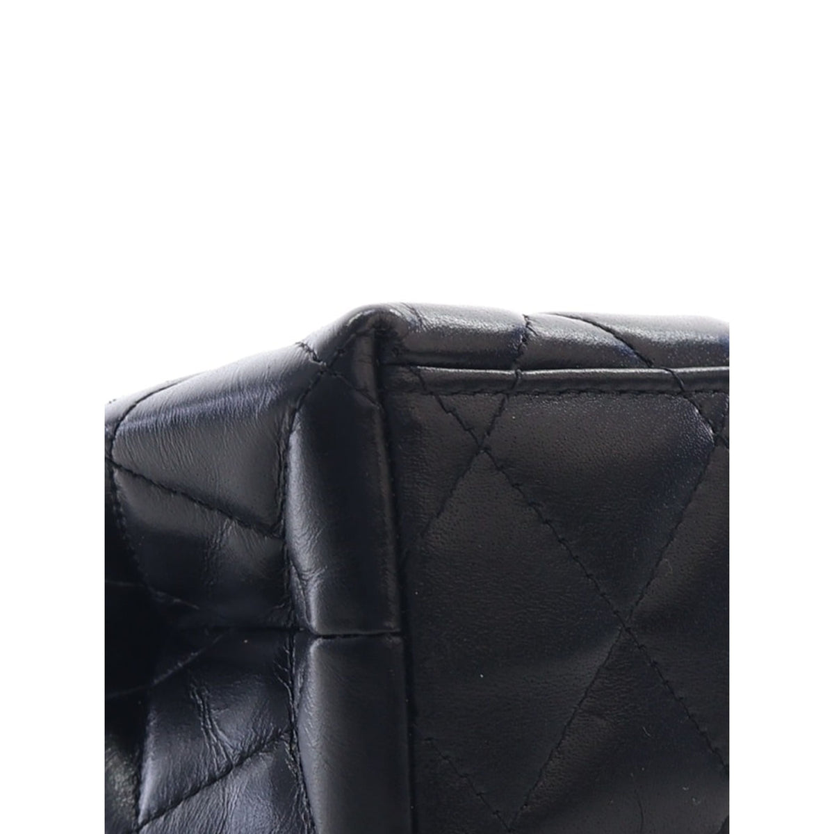 Chanel Nano Aged Calfskin Kelly Shopper Bag — Black