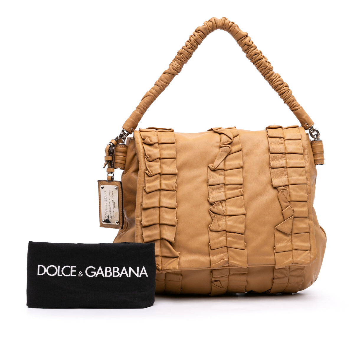Dolce & Gabbana Leather Miss Lexington Hobo