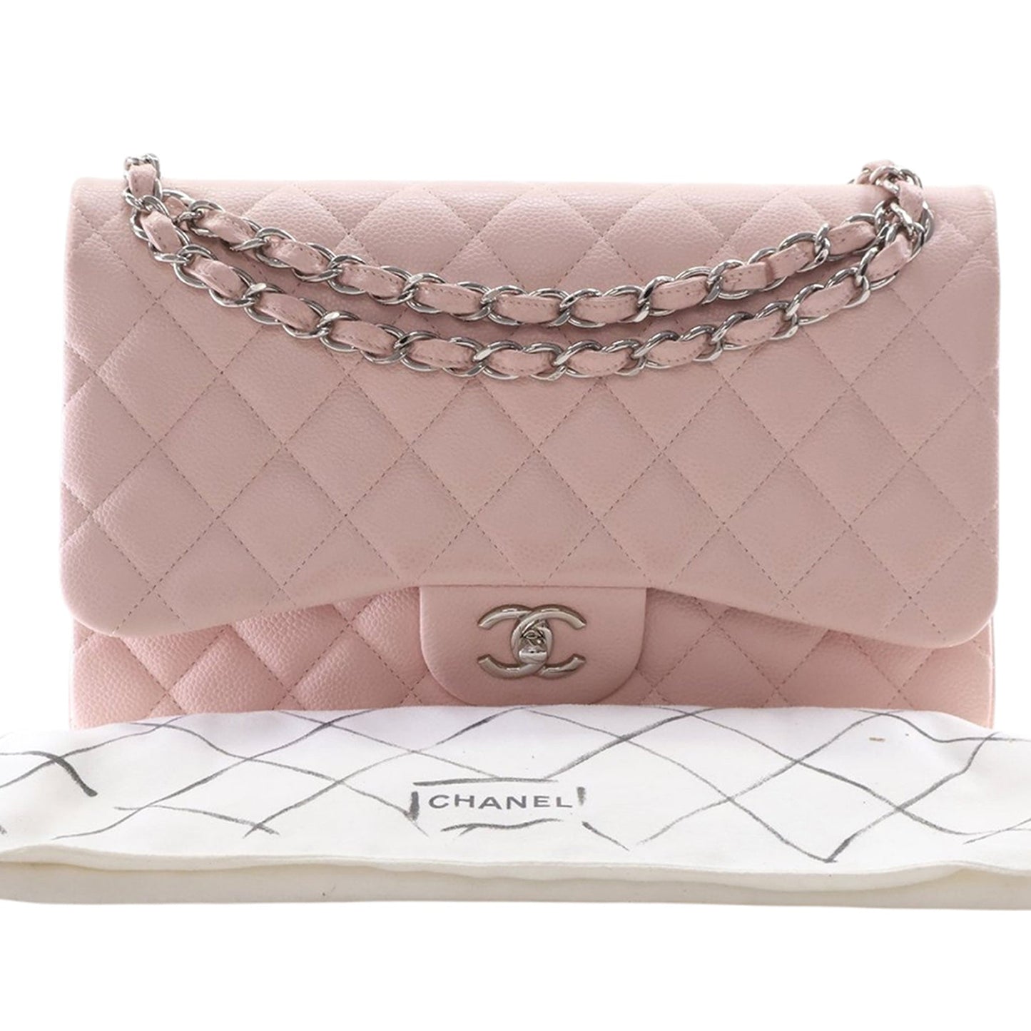 Chanel Jumbo Classic Caviar Double Flap