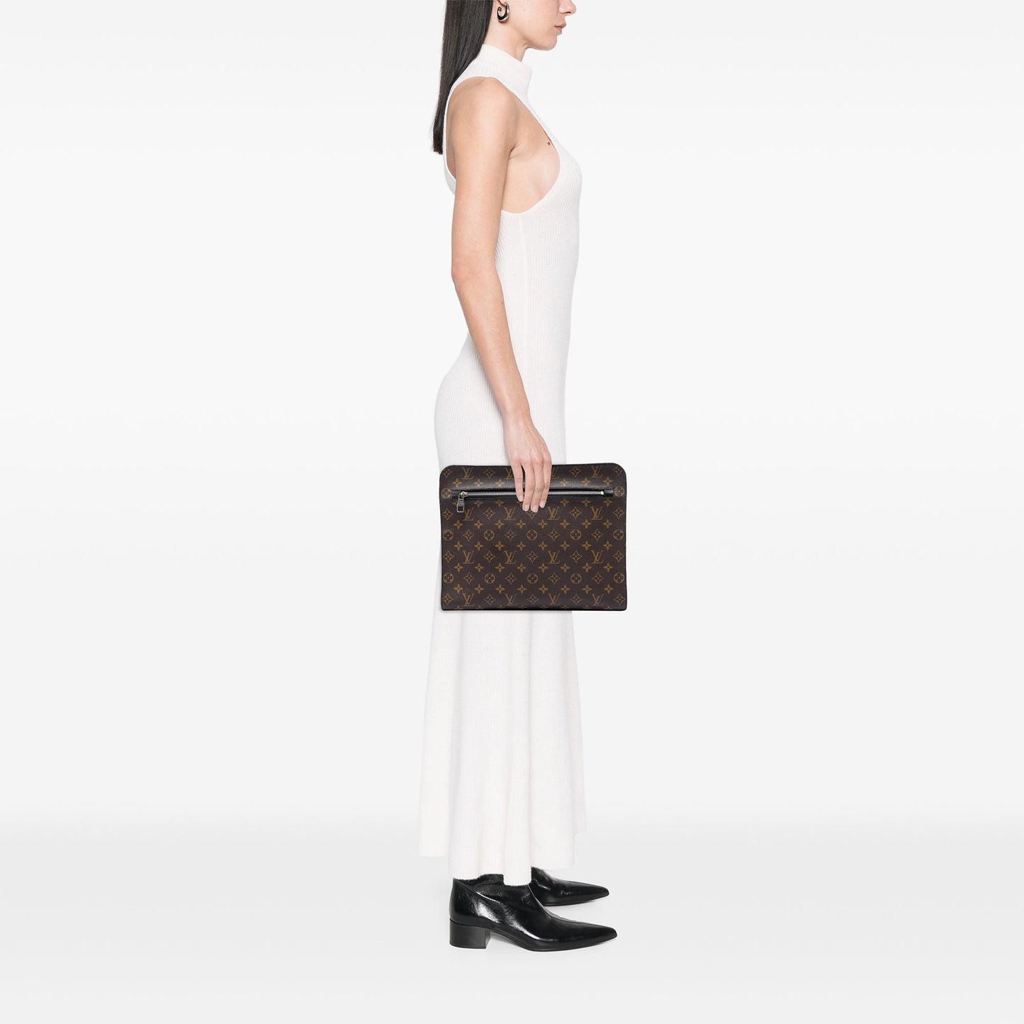Louis Vuitton Monogram Macassar Portfolio Case