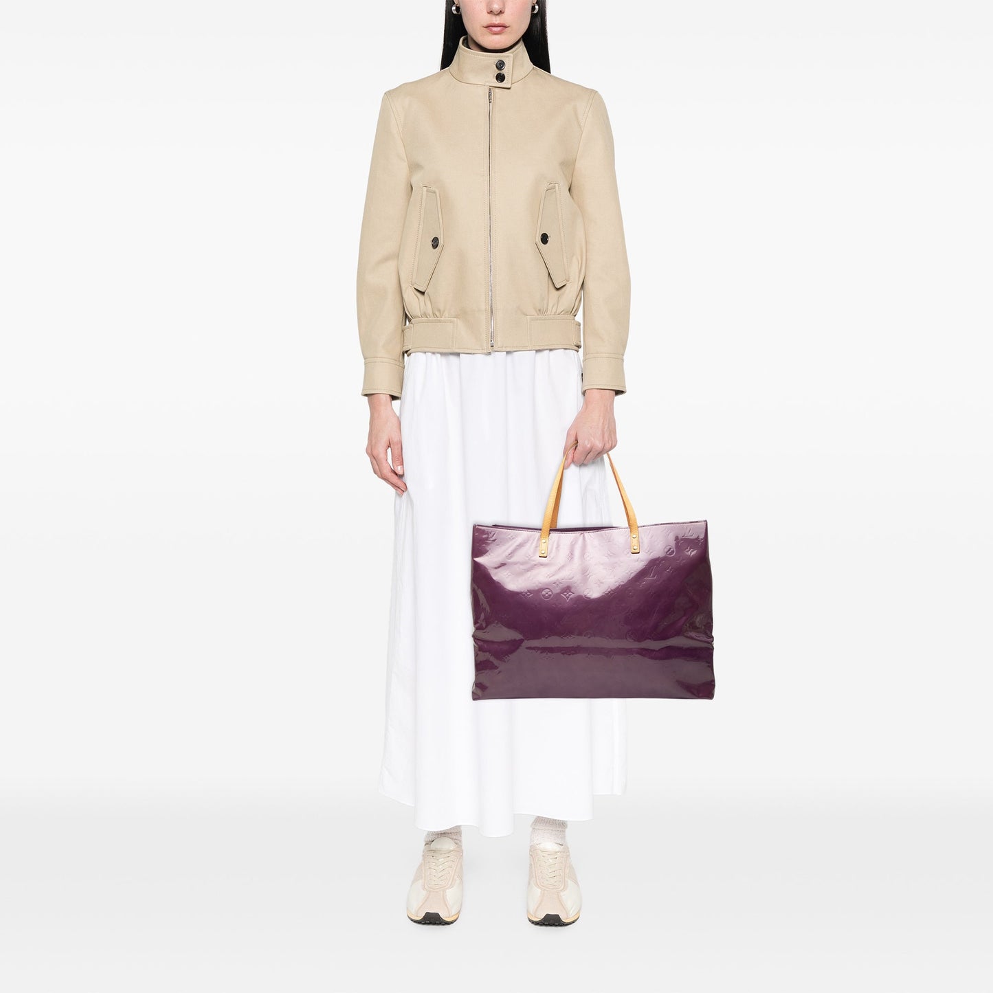 Louis Vuitton Monogram Vernis Reade GM