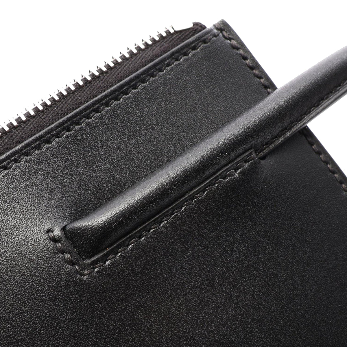 Hermès Tadelakt Kelly Cadena Handbag — Black