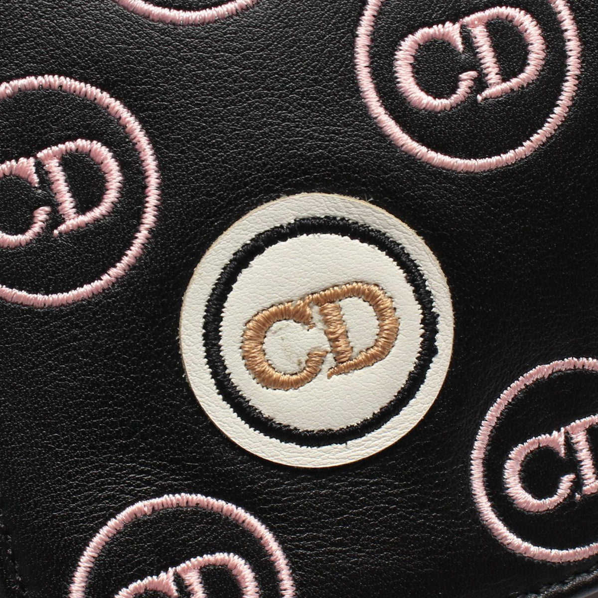 Dior Medium Diorama Clasp Flap — Black