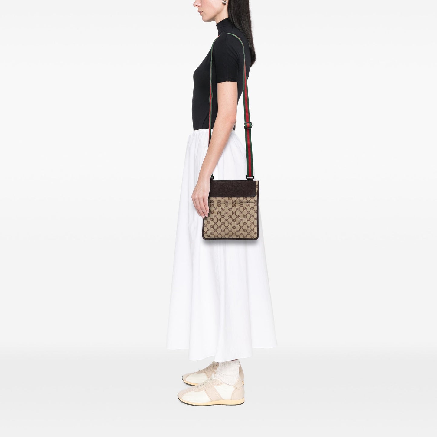 Gucci GG Canvas Web Crossbody