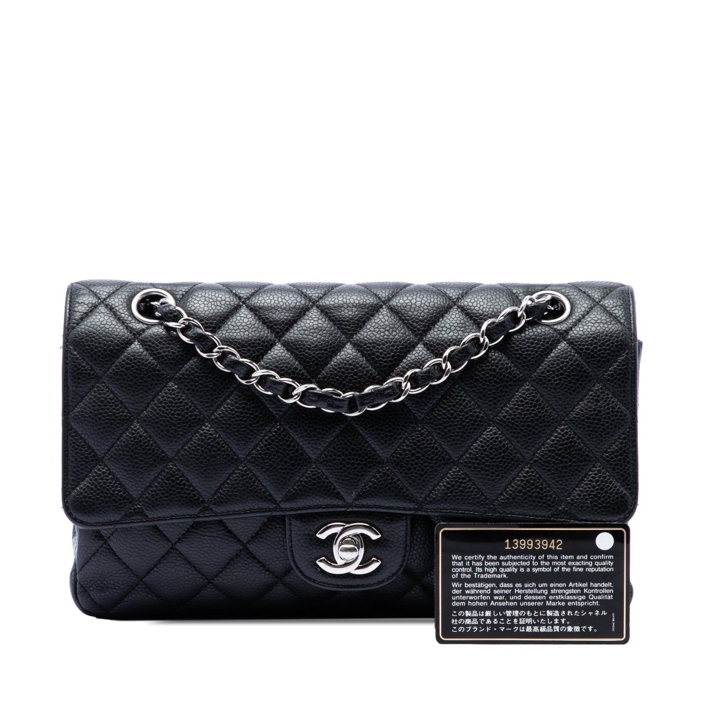 Chanel Medium Classic Caviar Double Flap