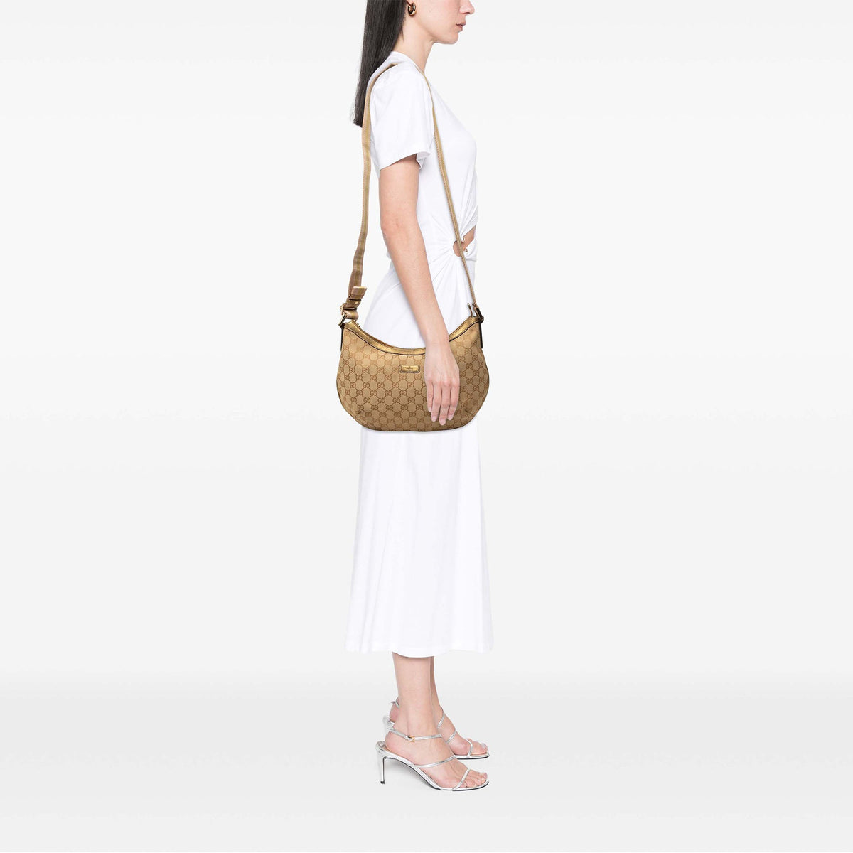 Gucci GG Canvas Web Crossbody