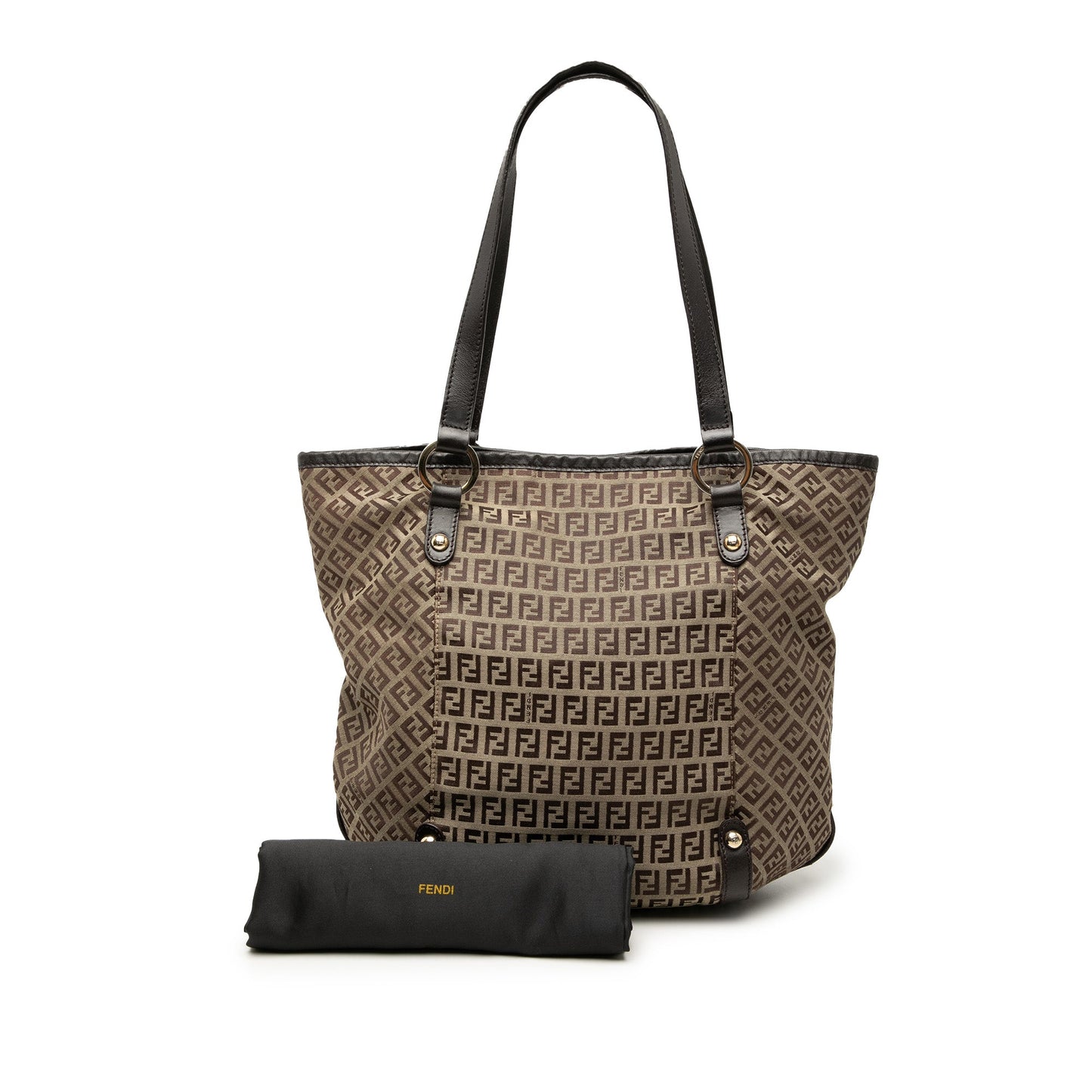 Fendi Zucchino Canvas Tote