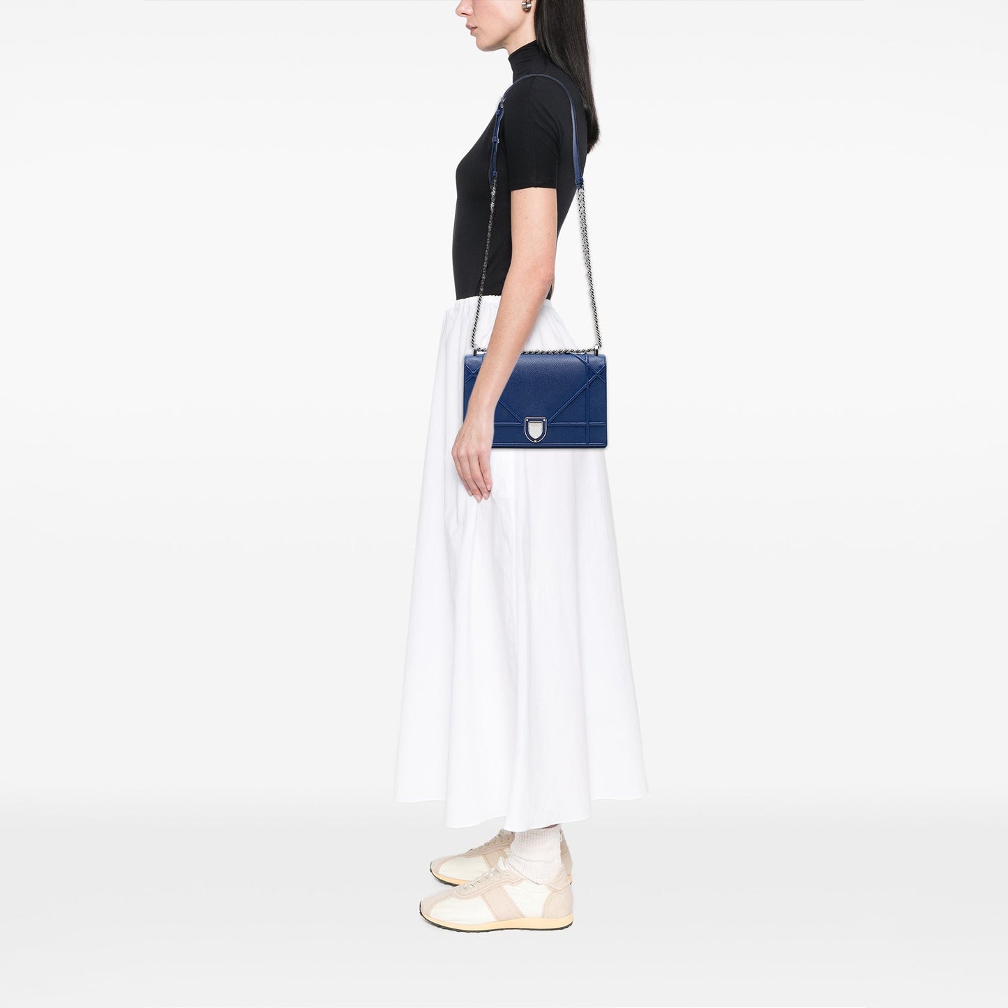 Dior Medium Grained Calfskin Diorama Flap