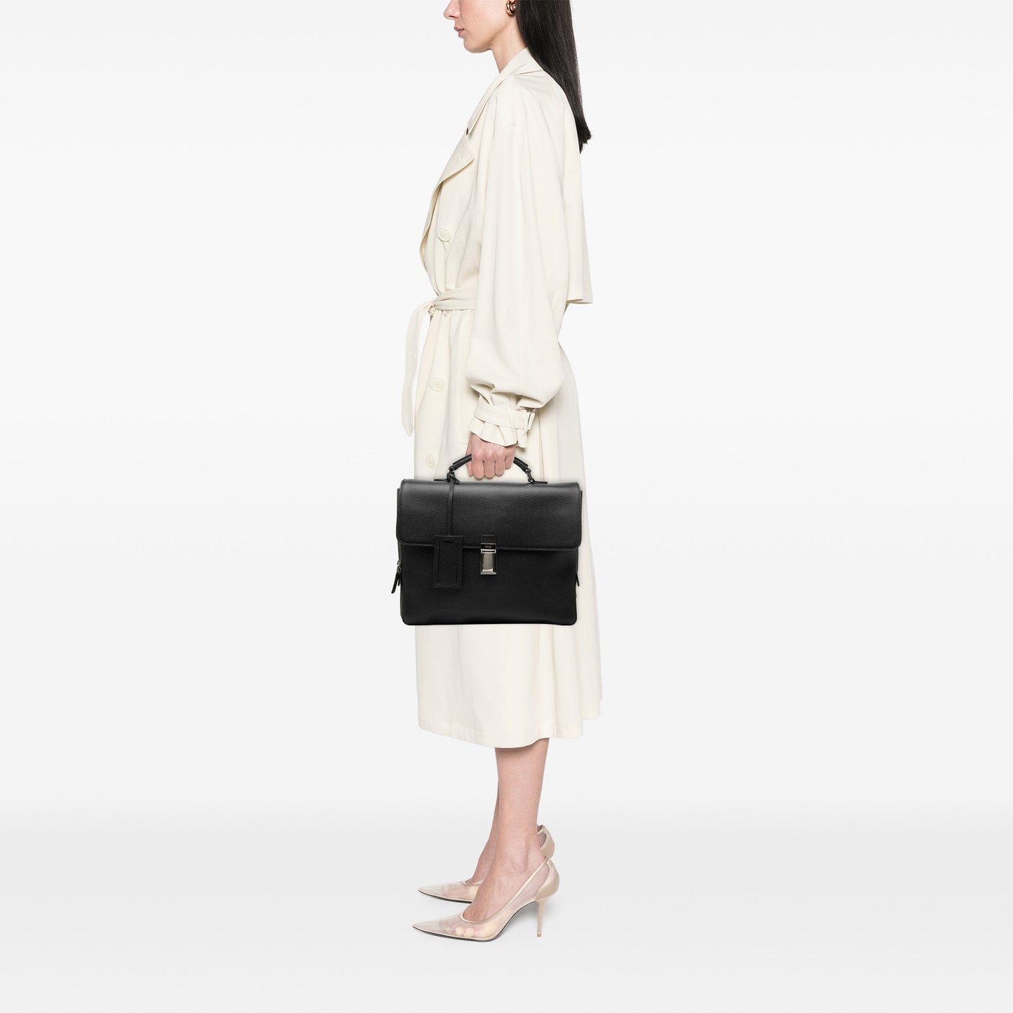 Prada Leather Business Bag