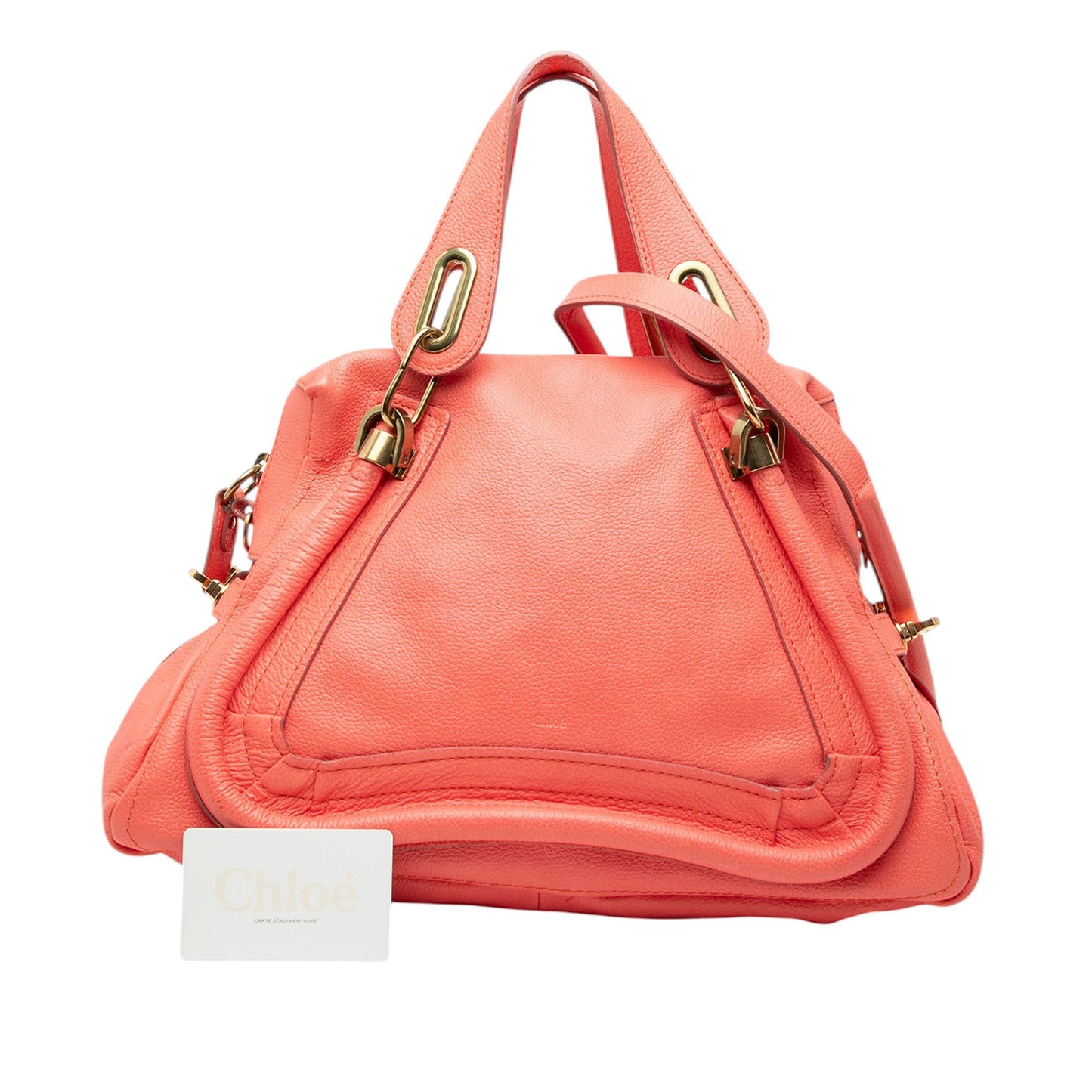 Chloé Medium Leather Paraty Satchel