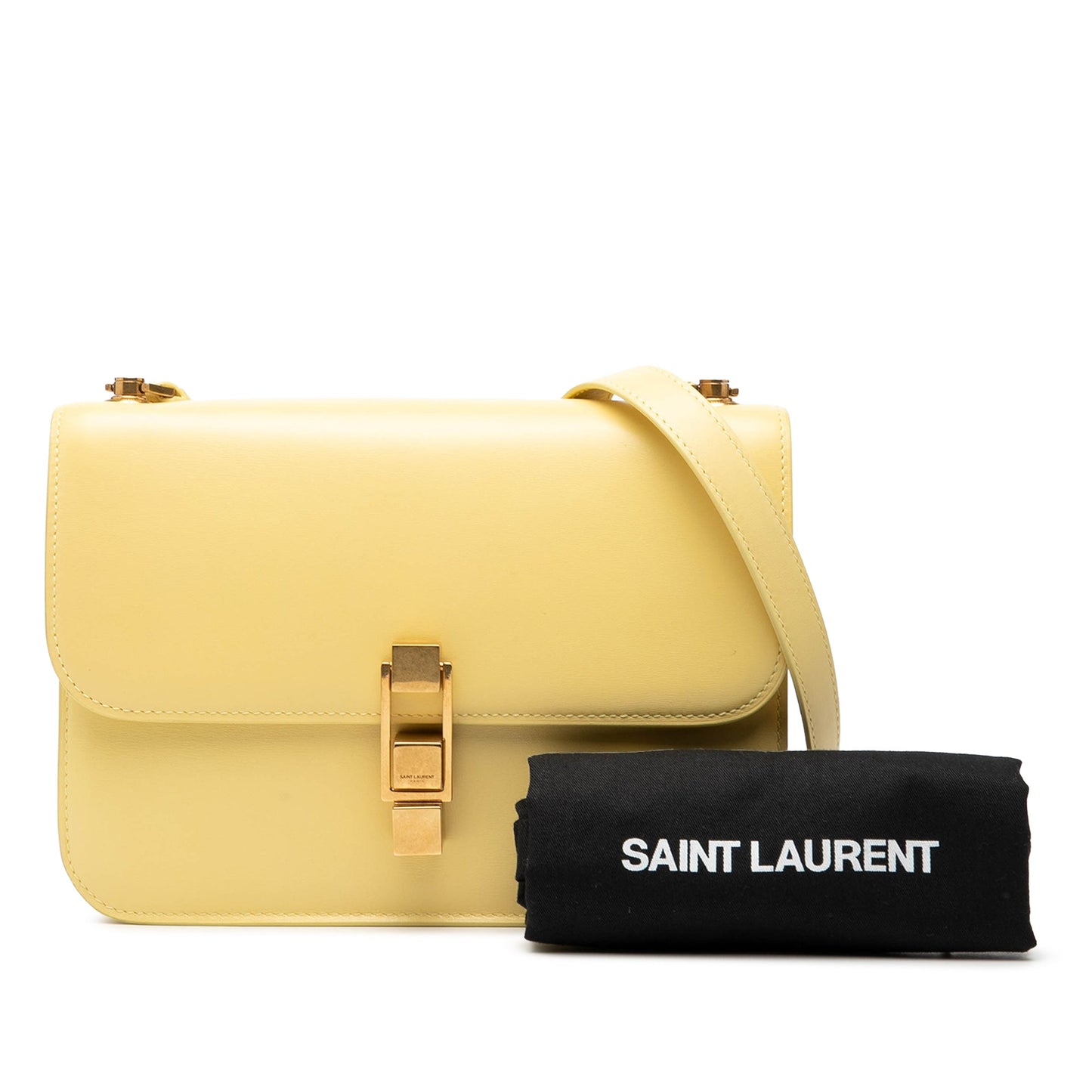 Saint Laurent Leather Carre Crossbody