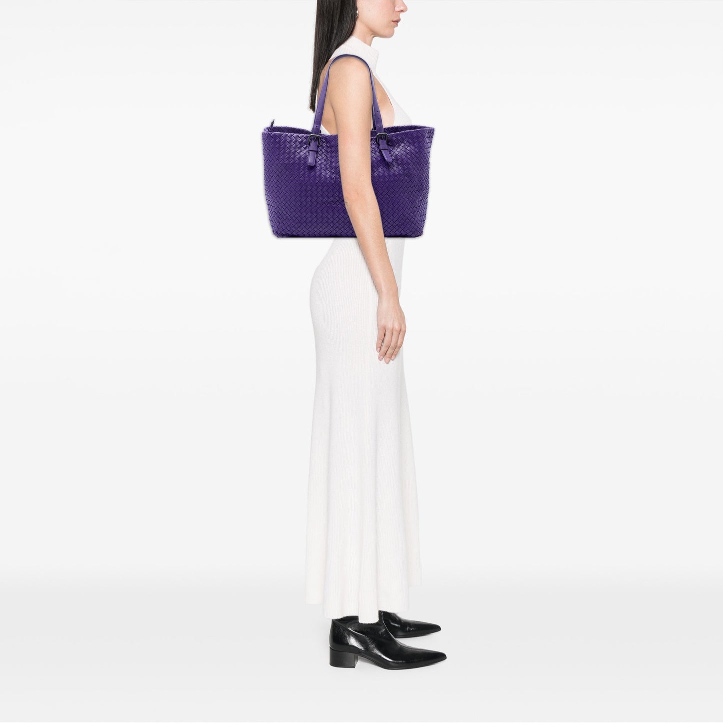 Bottega Veneta Large Nappa Intrecciato Cesta Tote