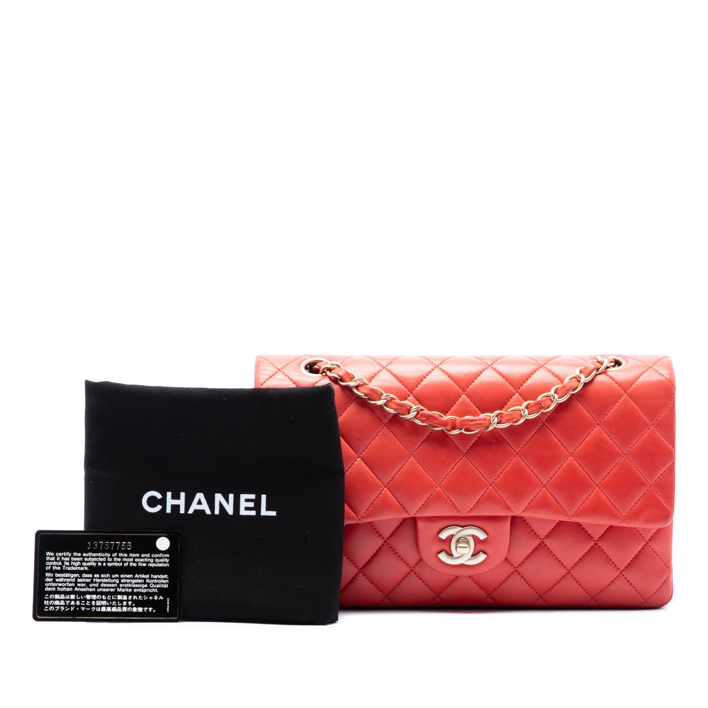 Chanel Medium Classic Lambskin Double Flap